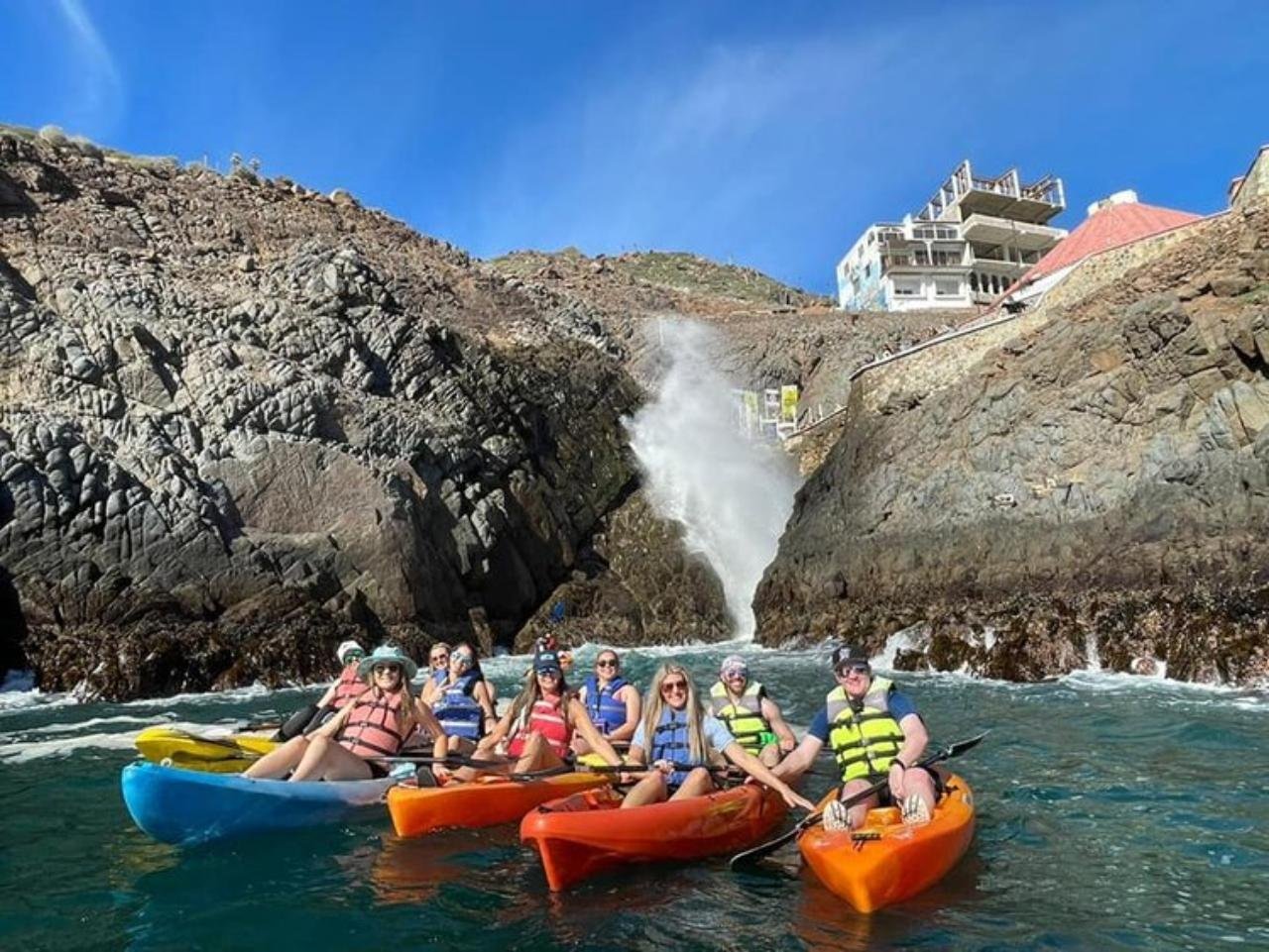 Ensenada: Private La Bufadora Kayak & Estuary Tour with Port Pickup