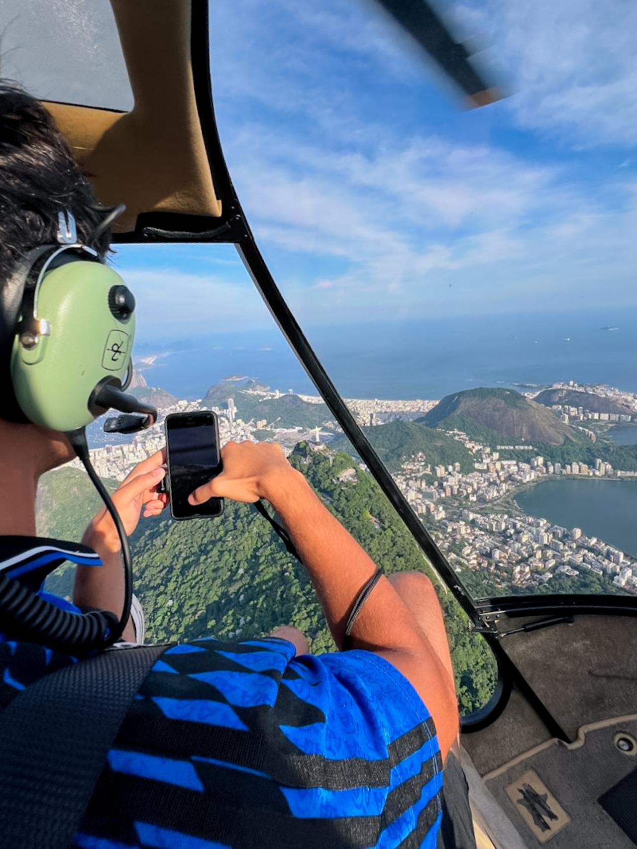 Rio de Janeiro Doorless Helicopter Adventure
