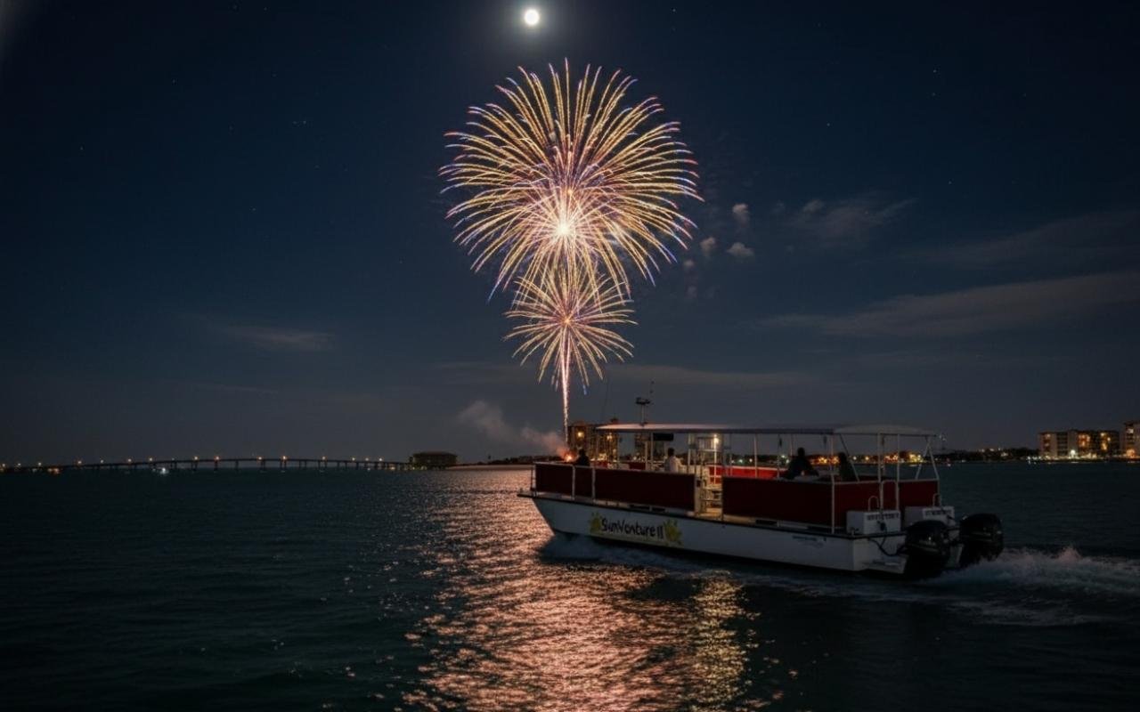 Destin Fireworks Catamaran Cruise