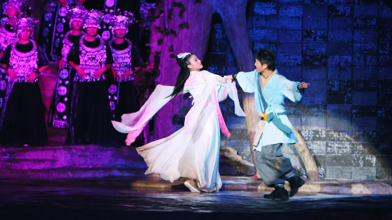 Tianmen Fox Fairy Outdoor Musical Performance