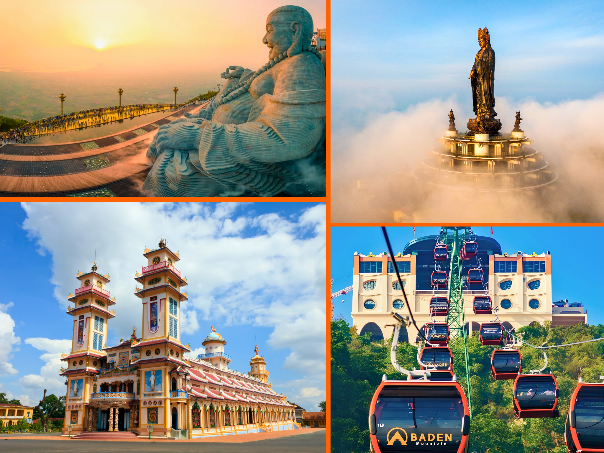Tay Ninh Spiritual Journey: Cao Dai Temple & Black Virgin Mountain
