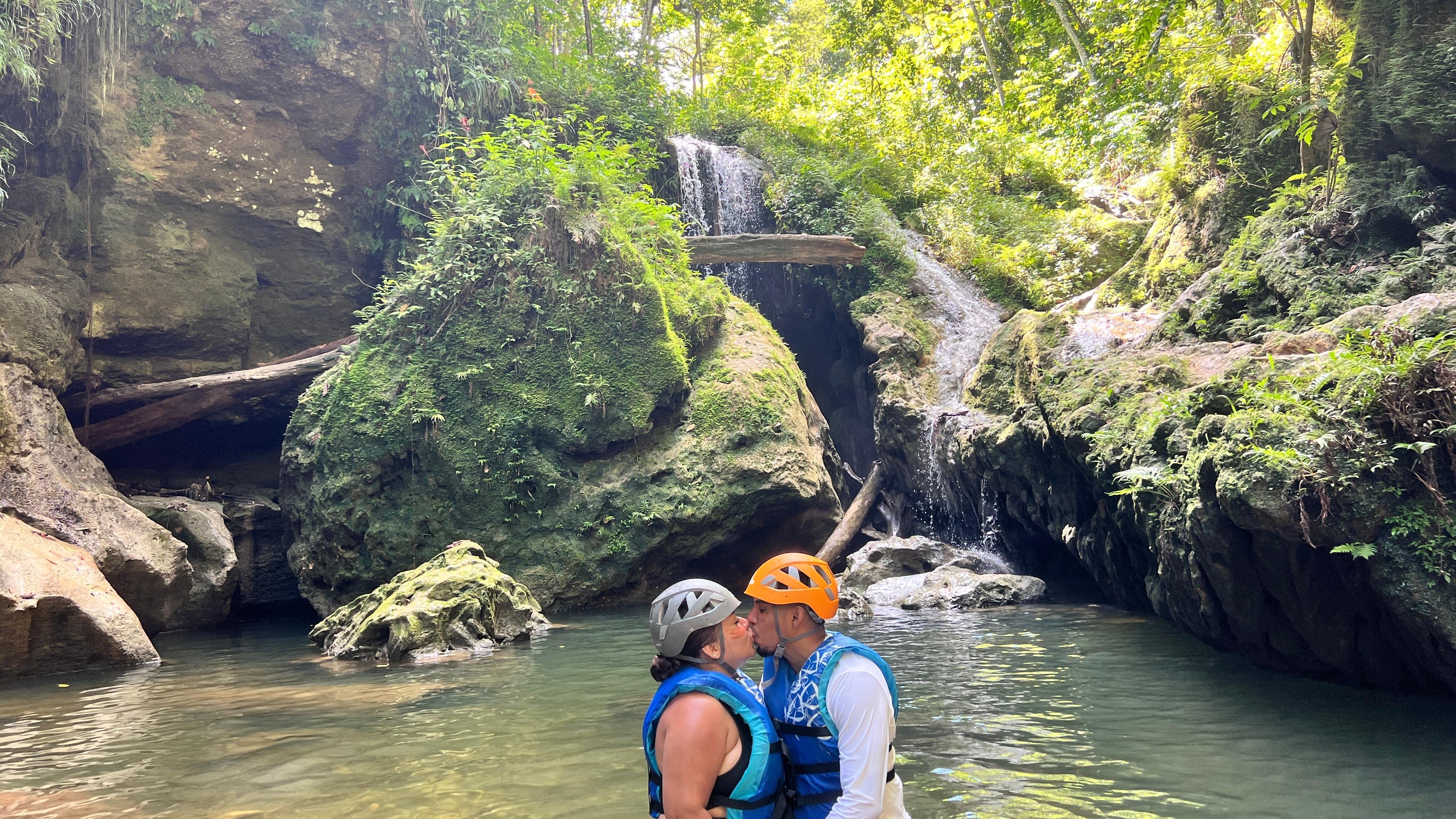 Charco Azul Cave Expedition from San Juan