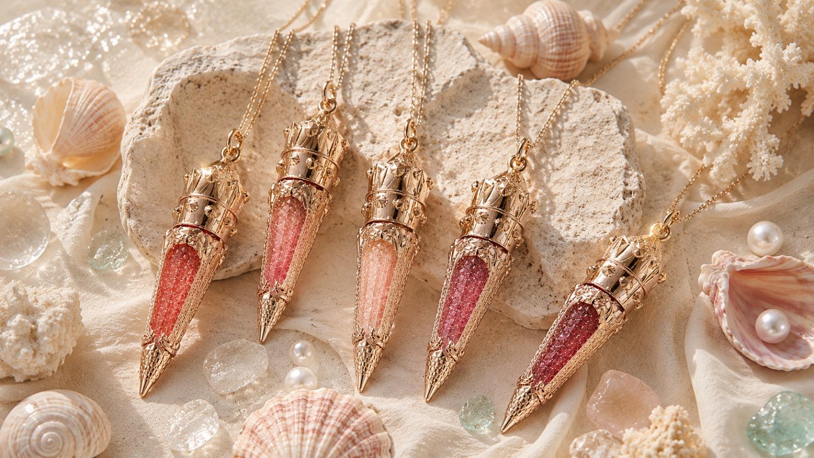DIY Lip Gloss Necklace Jewelry Workshop