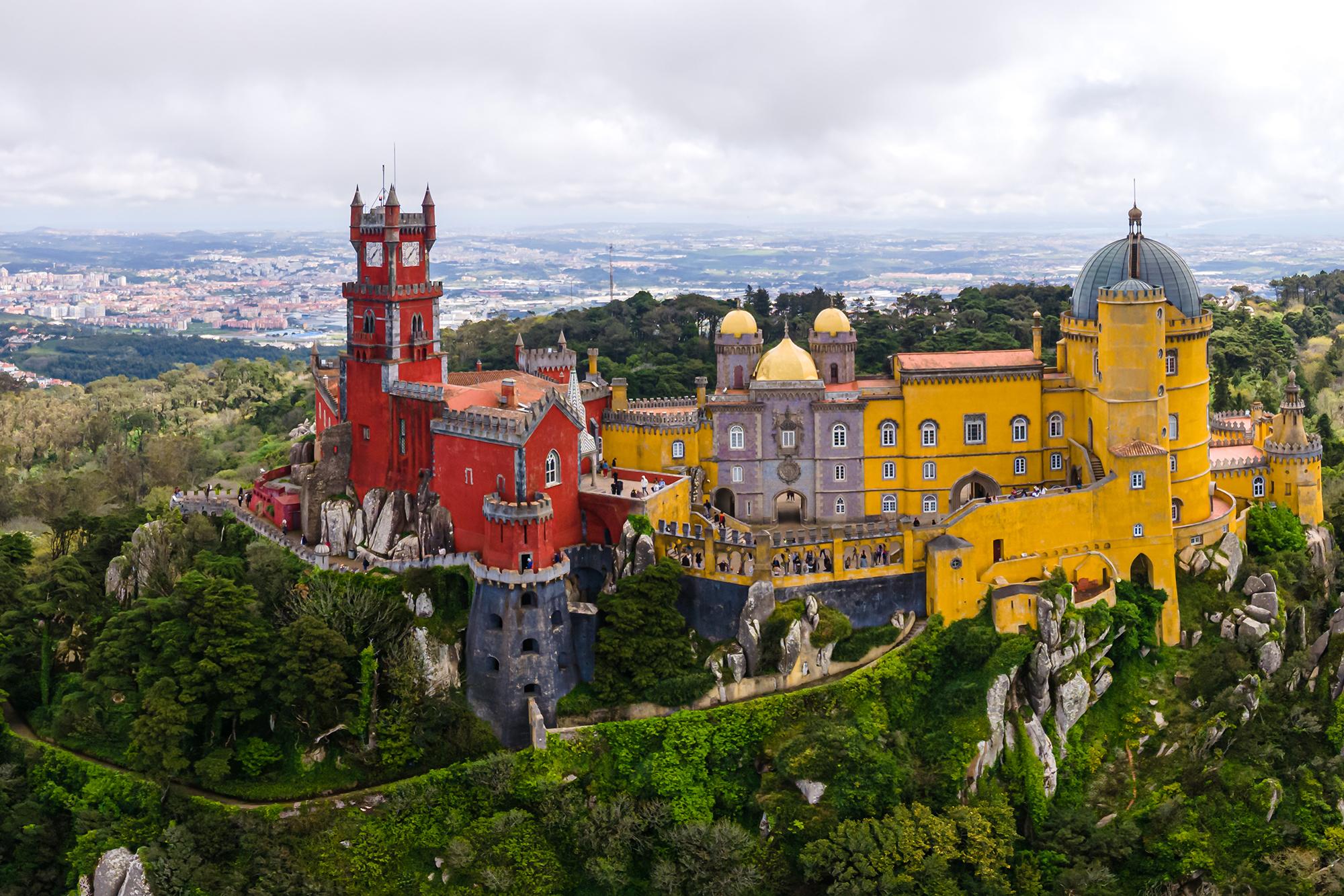 Sintra, Pena Palace & Cascais Private Full-Day Tour from Lisbon