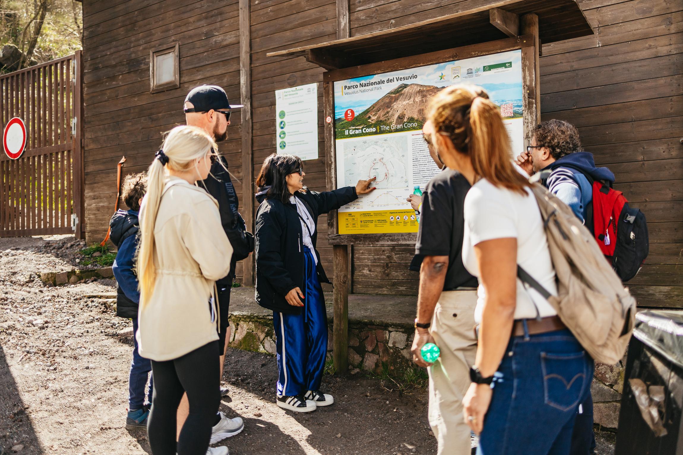 All-Inclusive Pompeii & Vesuvius: Lunch & Wine from Naples - Mount Vesuvius crater tour and Bay of Naples views