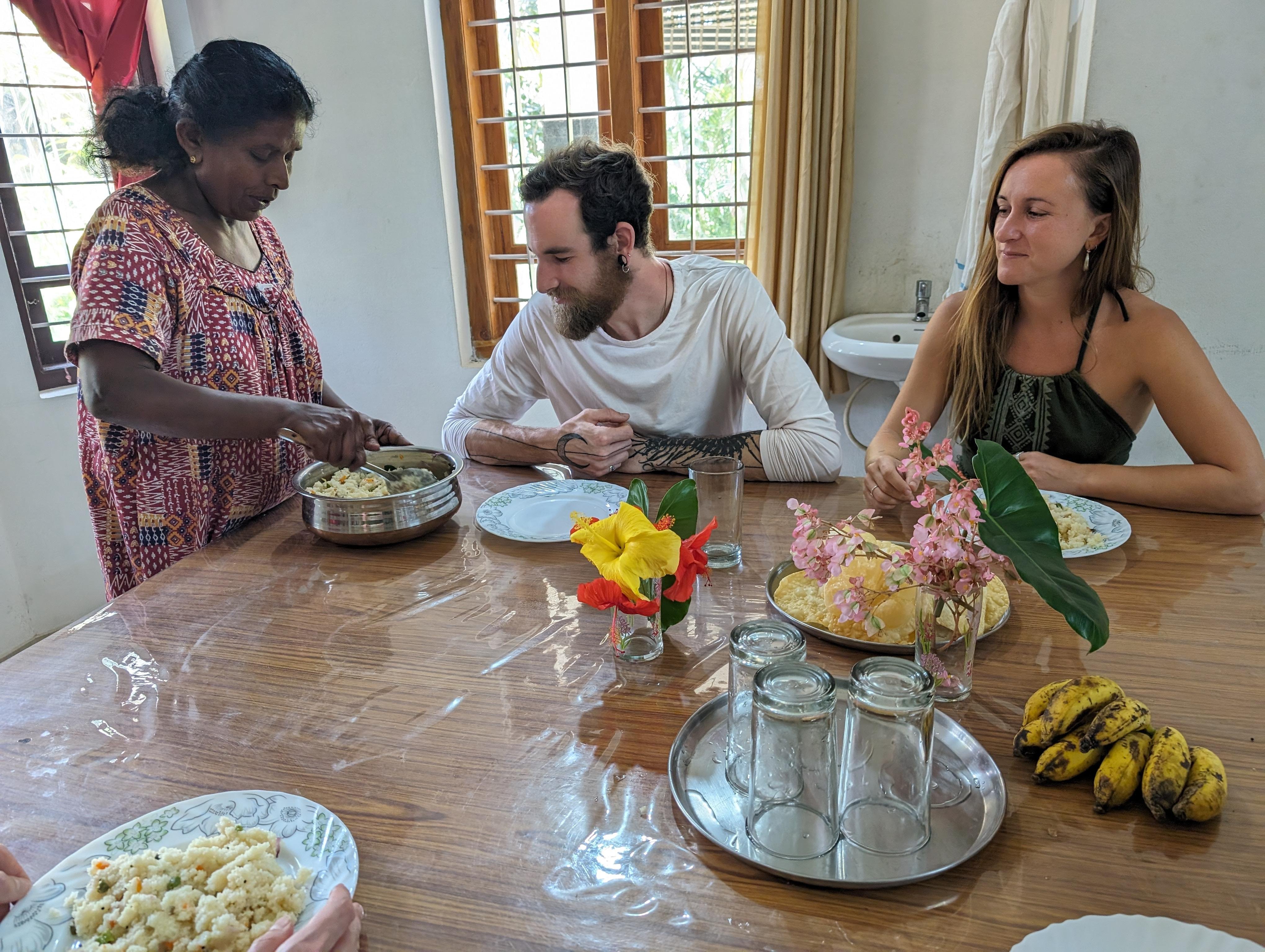 Wayanad Kerala Vegetarian Cooking Class
