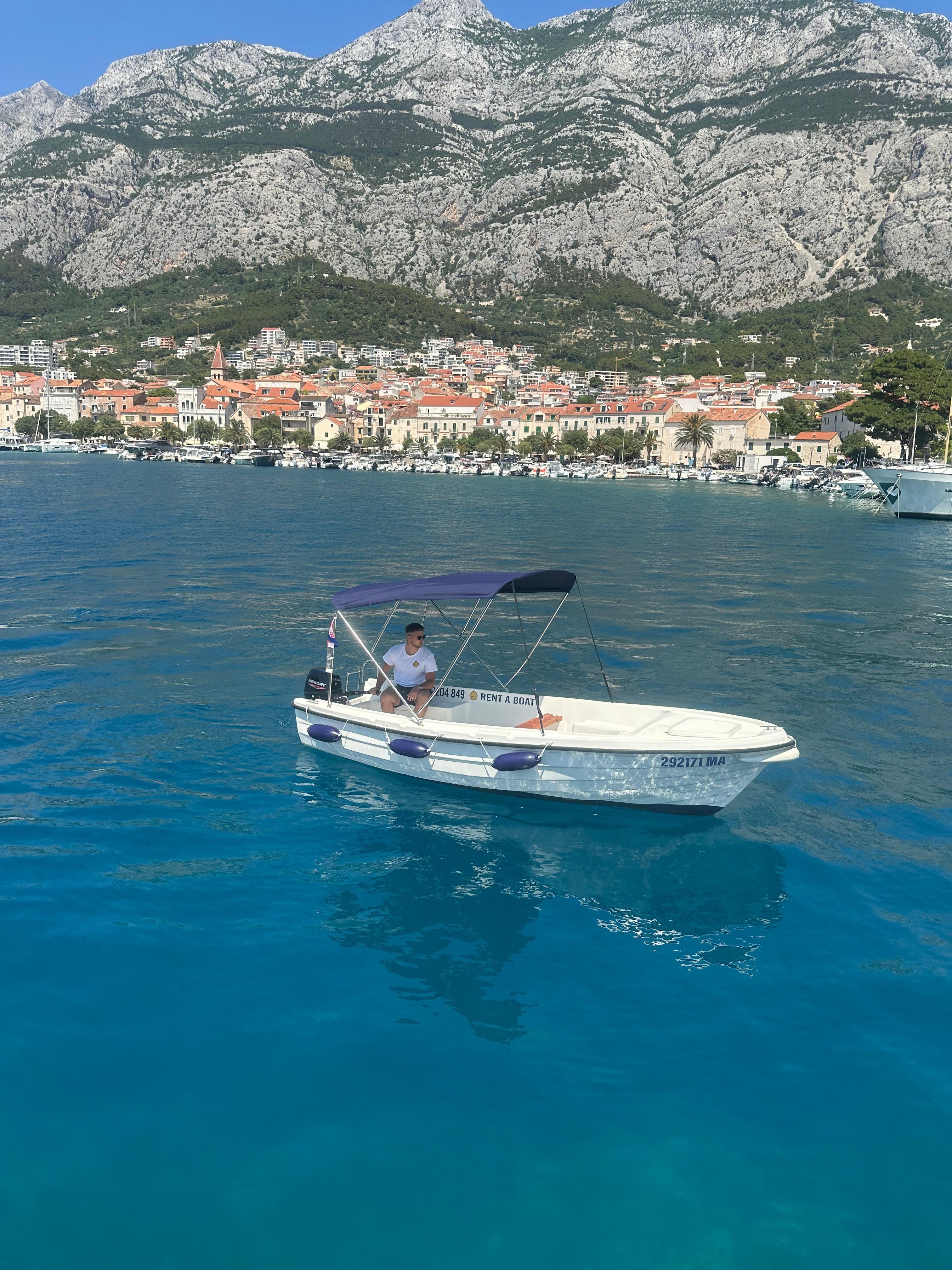 Self-Drive Boat Rental on the Makarska Riviera
