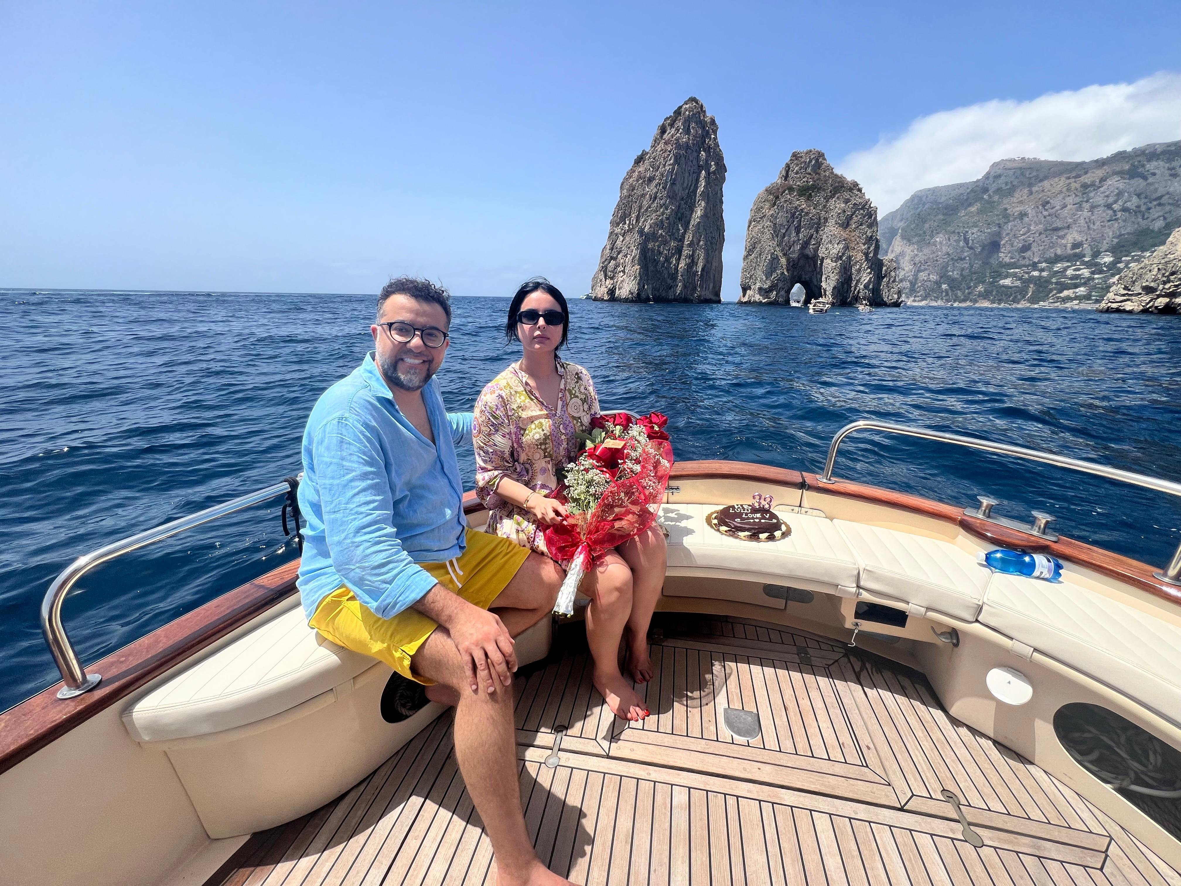 Capri Island Boat Tour from Naples with Swimming & Free Time