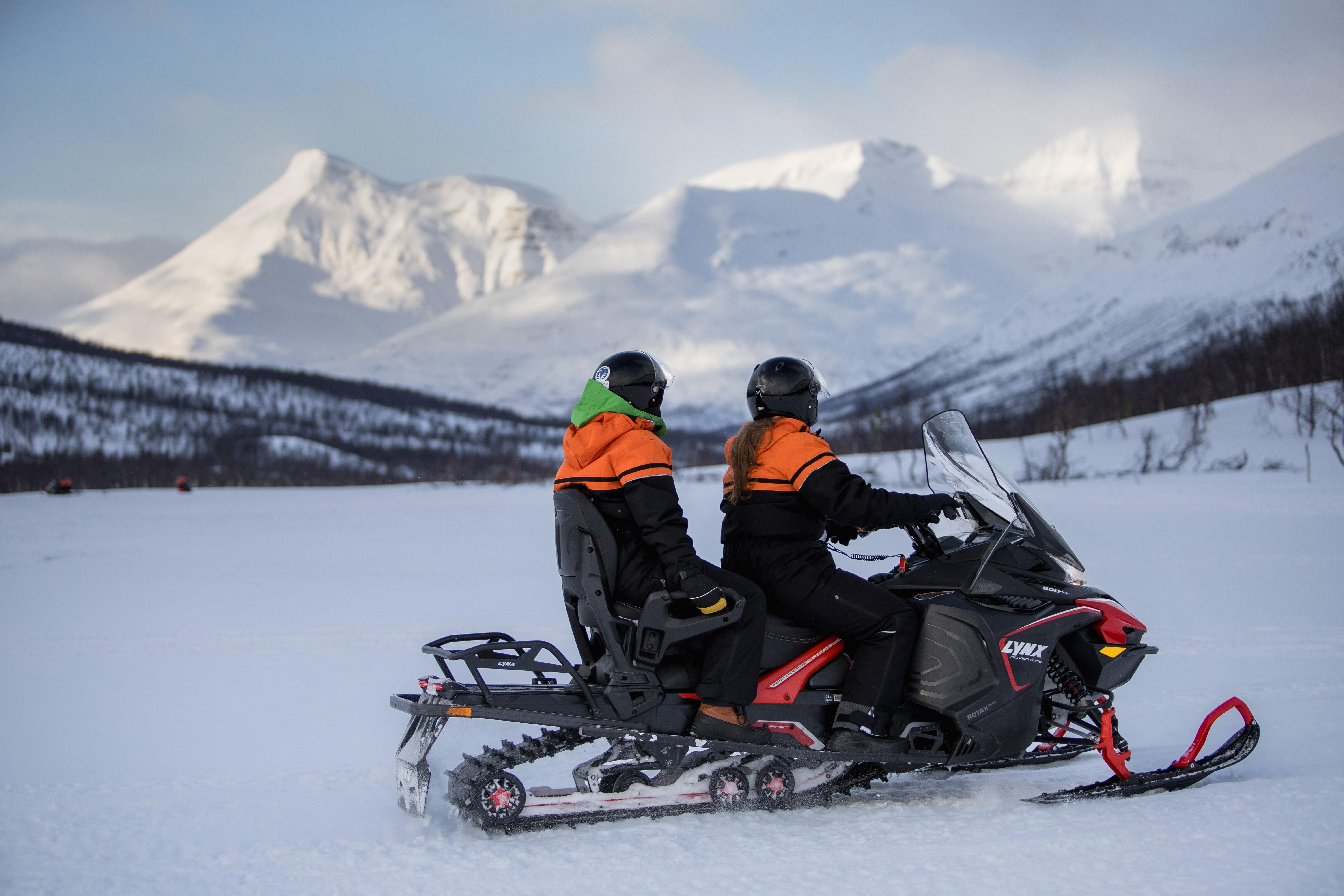 Arctic Snowmobile Adventure at Camp Tamok from Tromsø