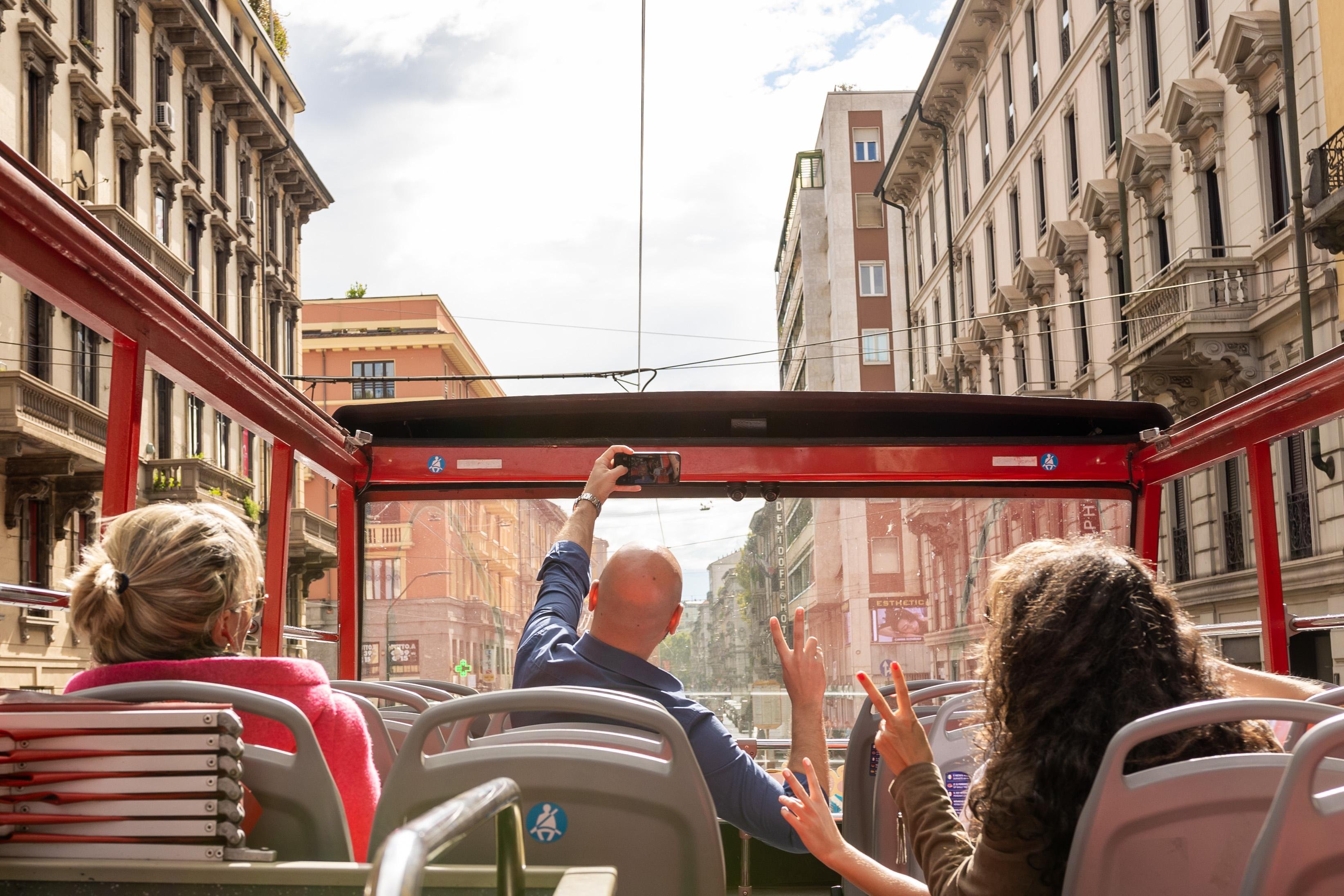 Milan Hop-On Hop-Off Open-Top Bus Tour