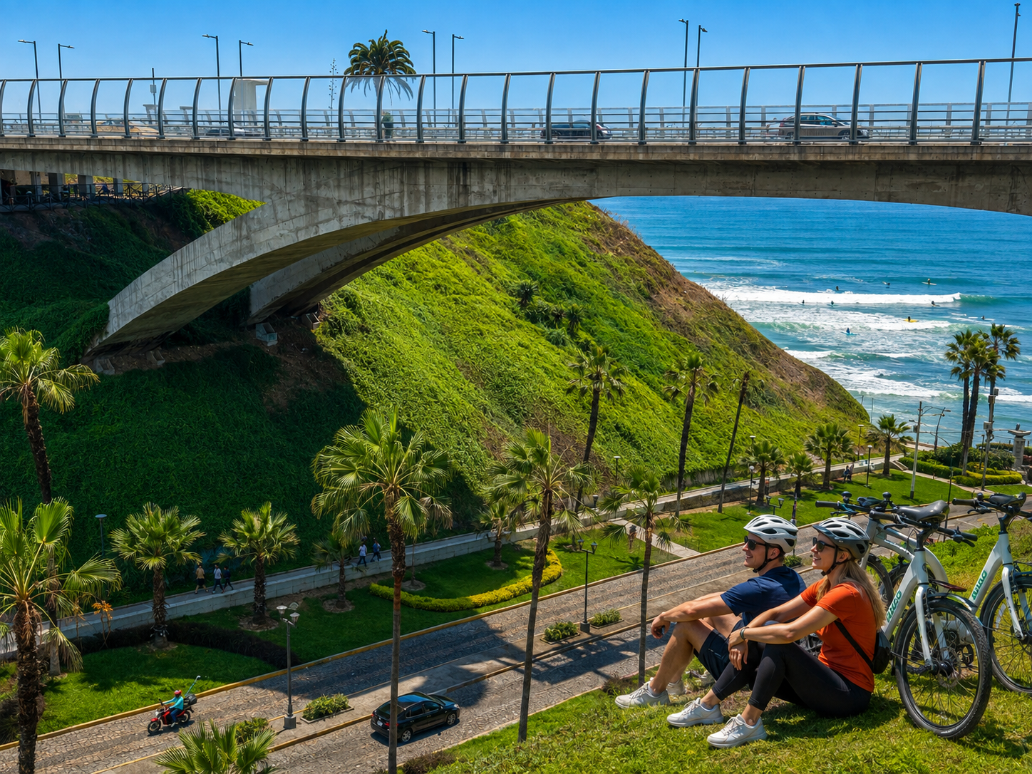 Miraflores & Barranco E-Bike Discovery Tour