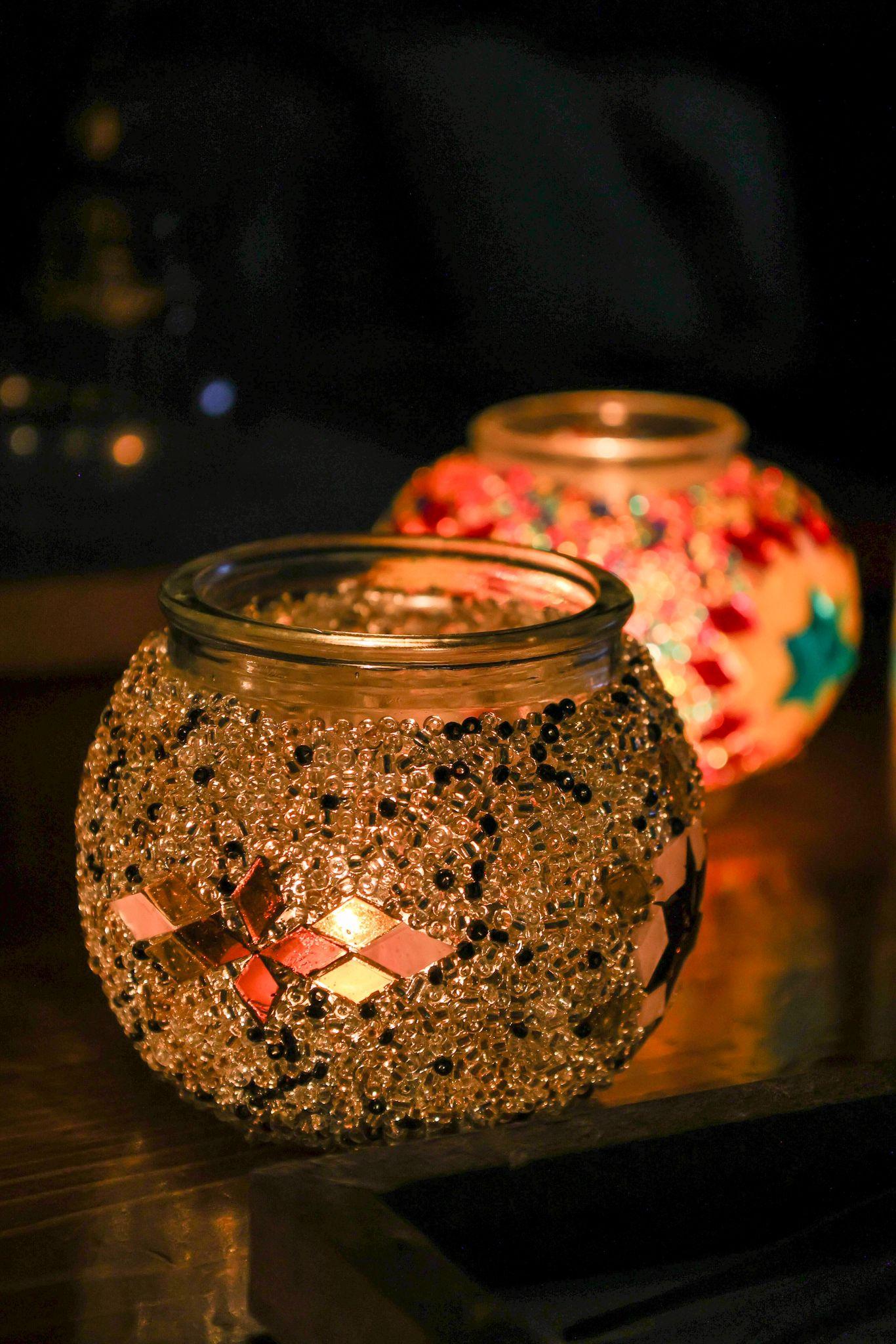 Mosaic Candle Holder Crafting Workshop in Historic Istanbul