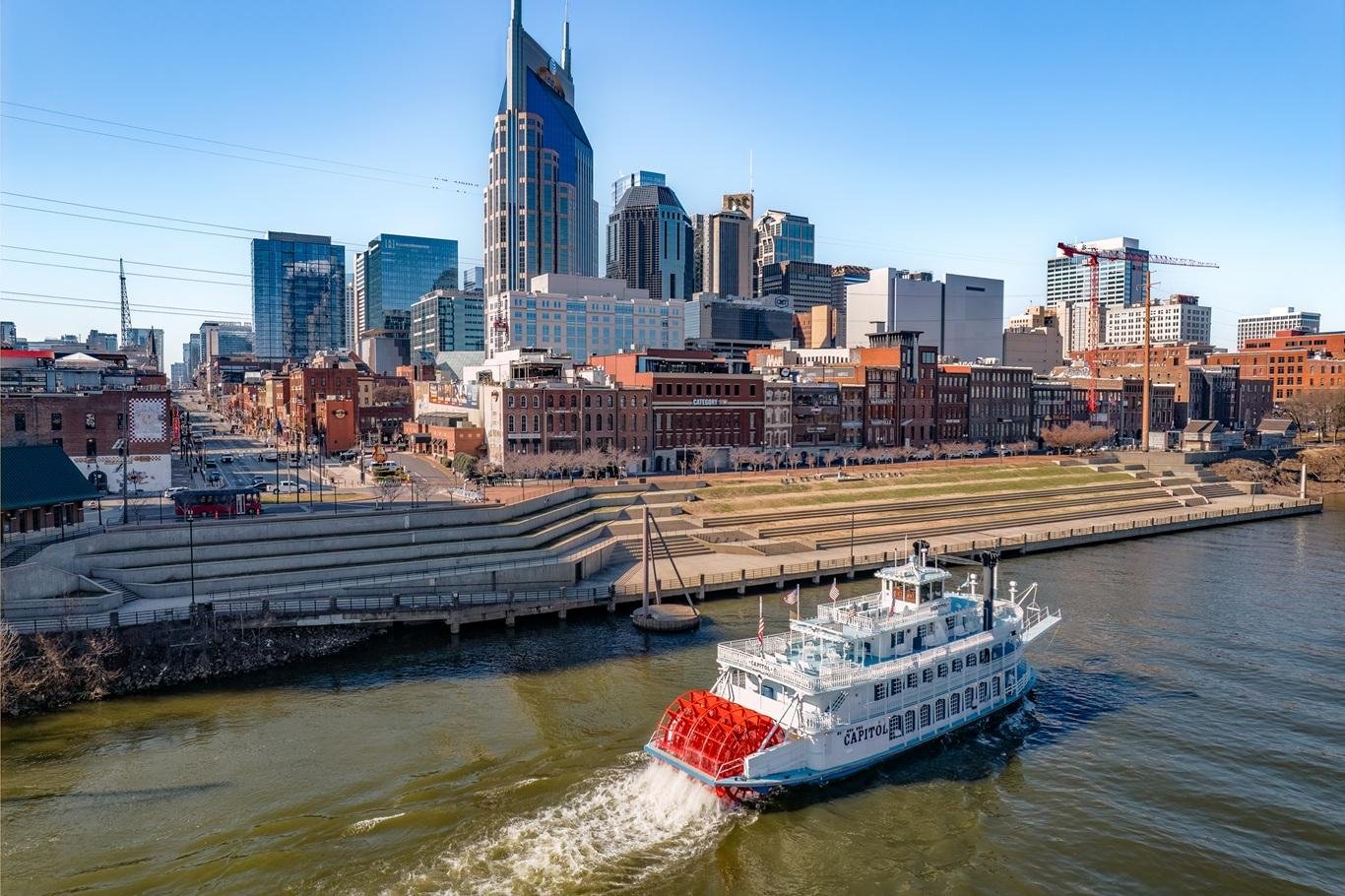 Historic Riverboat Sightseeing Cruise in Nashville