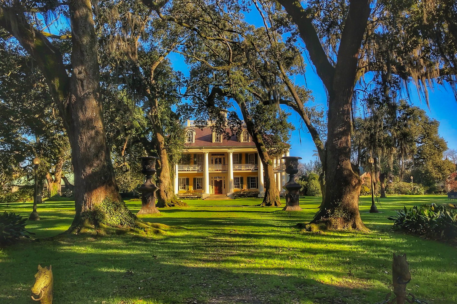 Destrehan, Whitney & Houmas House Plantation Tour with Creole Lunch