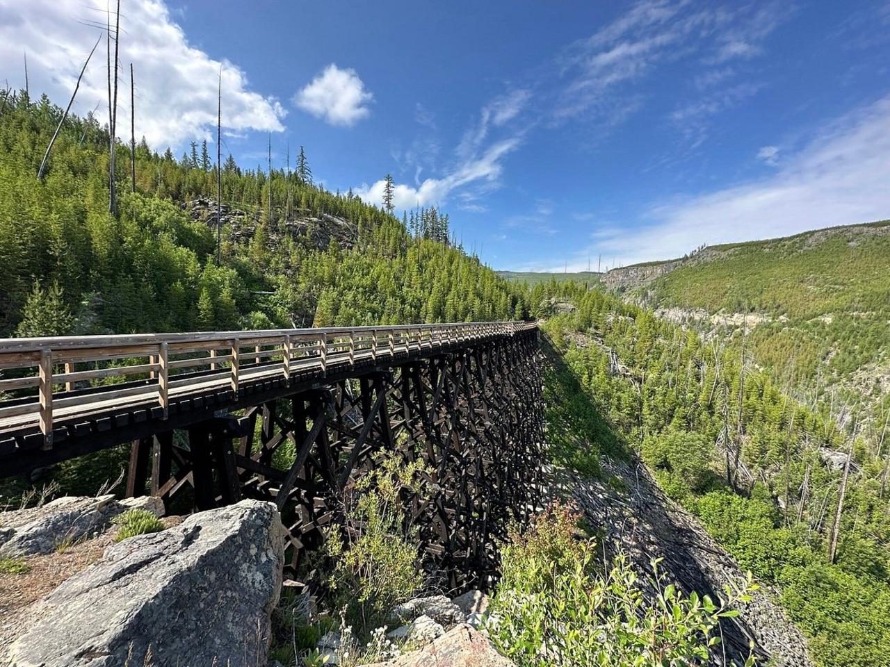 Kelowna to Penticton Railway Trail Bike Adventure