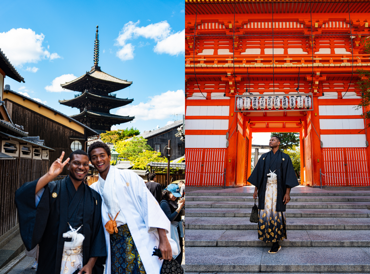 Kyoto: Vestimenta Tradicional com Kimono e Sessão de Fotos Privada