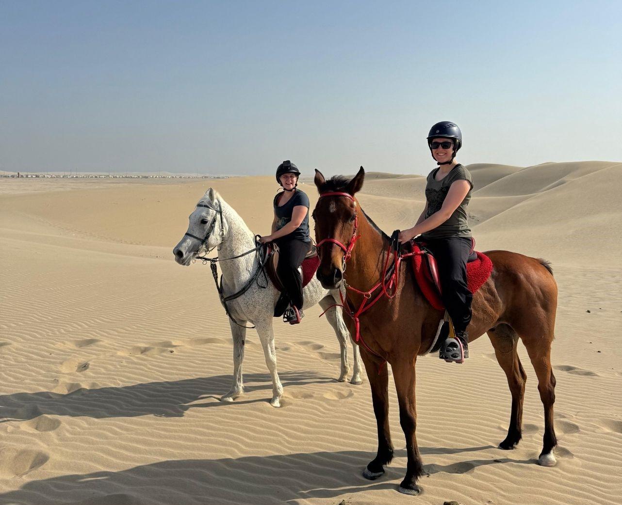 Doha Desert Horseback Riding Adventure with Transfers