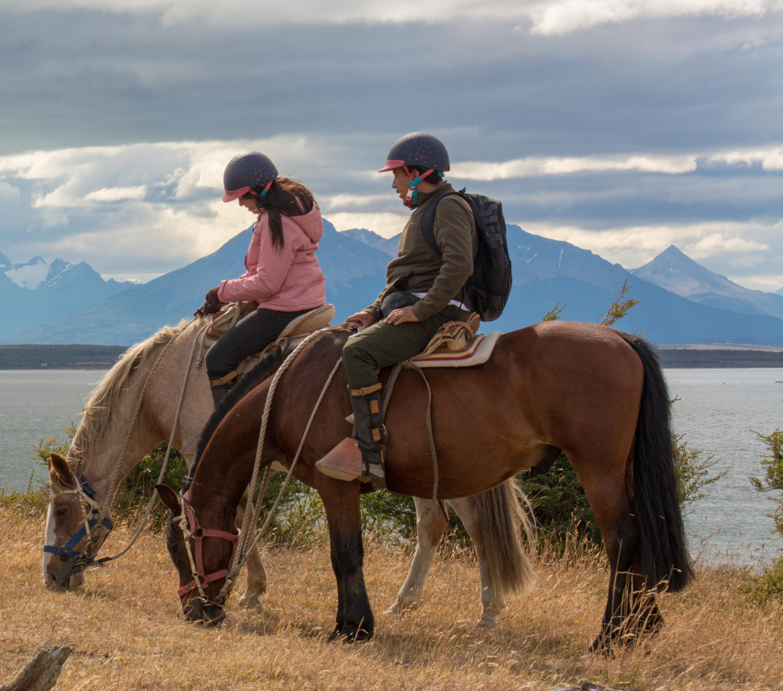 Traditional Horseback Riding at a Patagonian Estancia