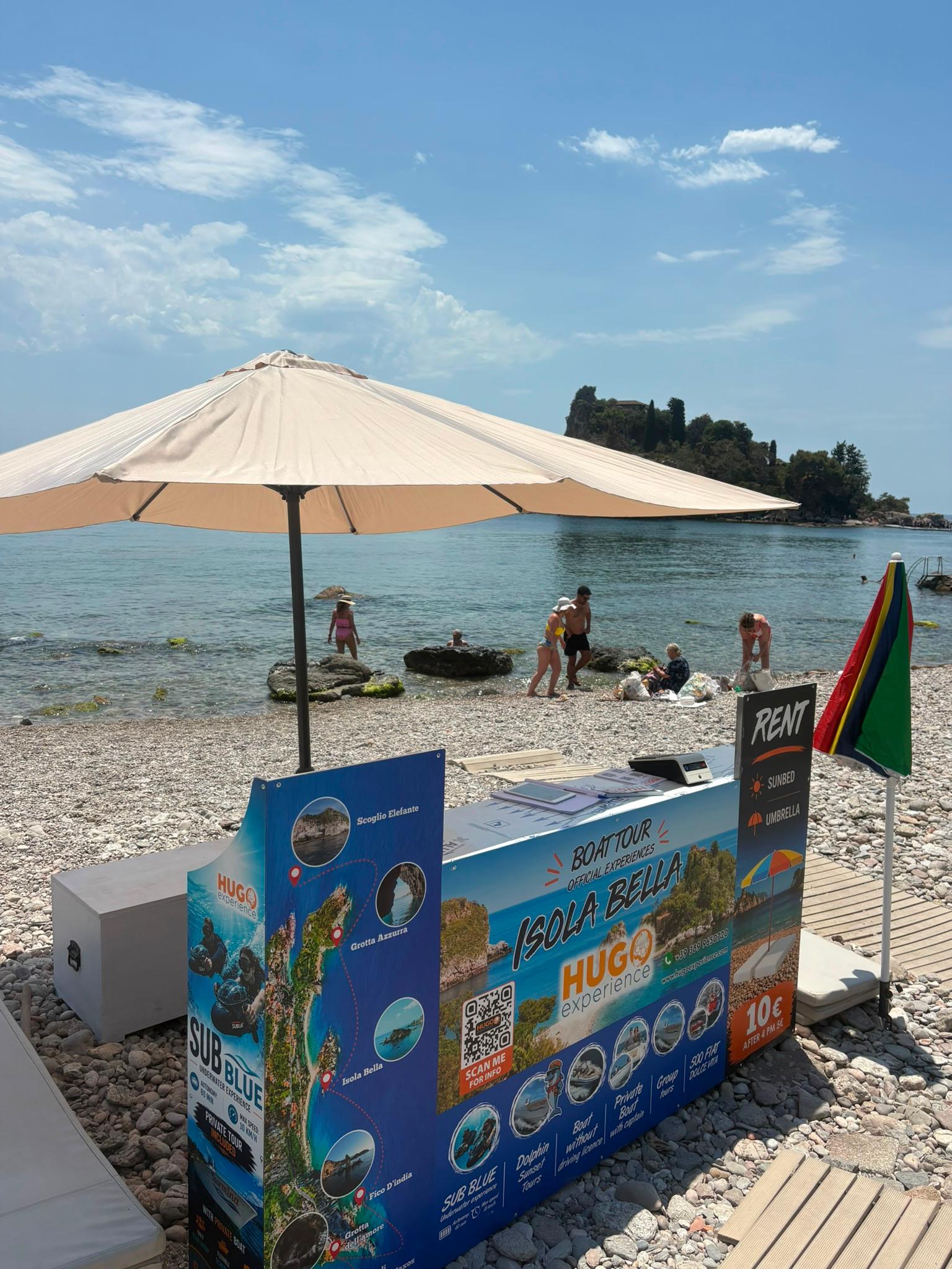 Taormina Blue Caves & Isola Bella Boat Adventure