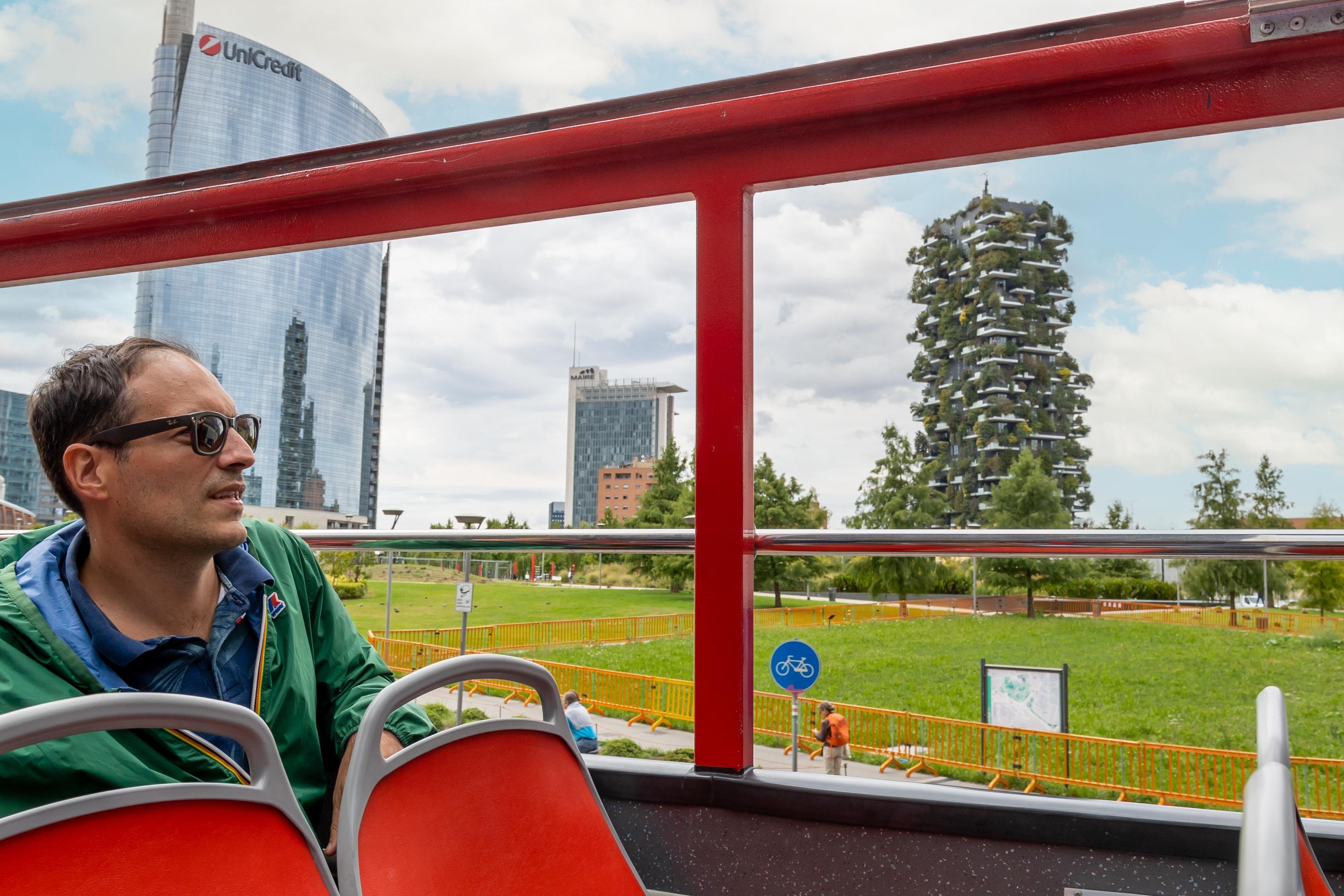 Milan Hop-On Hop-Off Open-Top Bus Tour