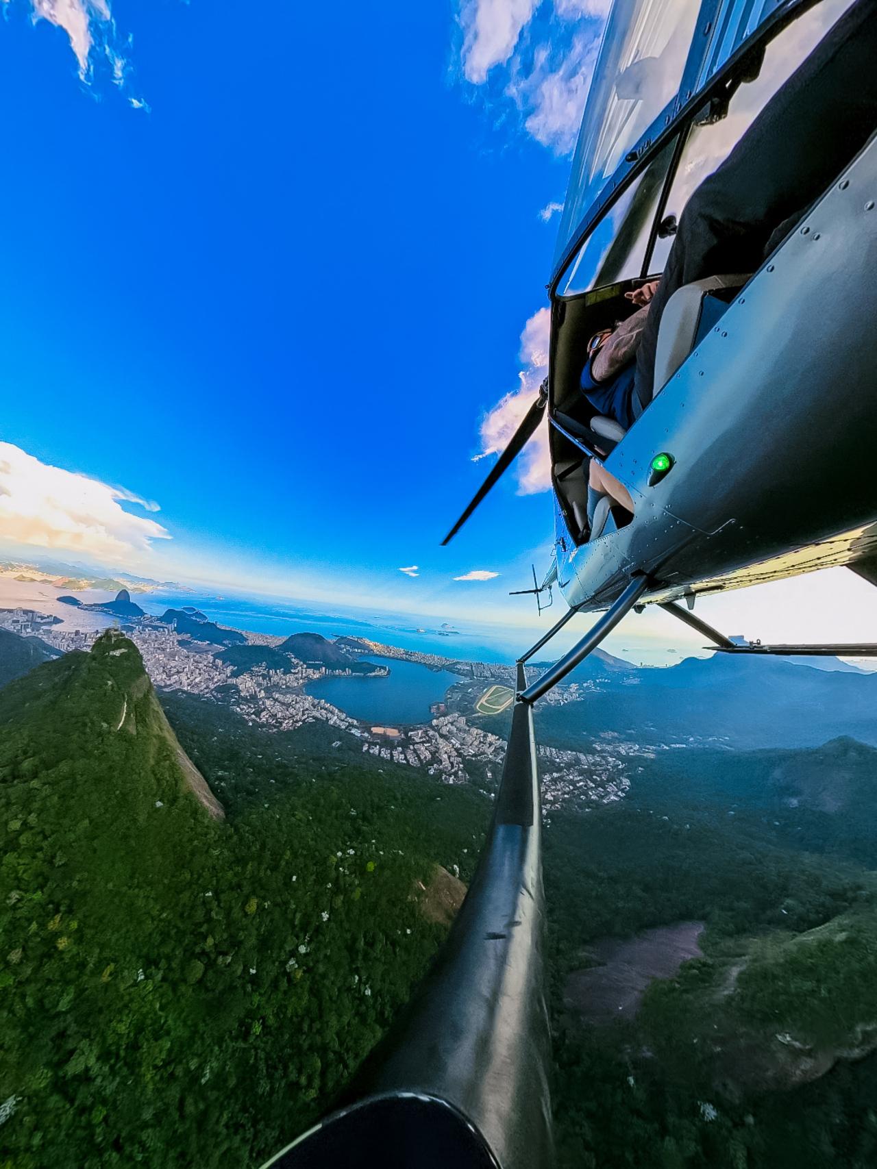 Rio de Janeiro Doorless Helicopter Adventure
