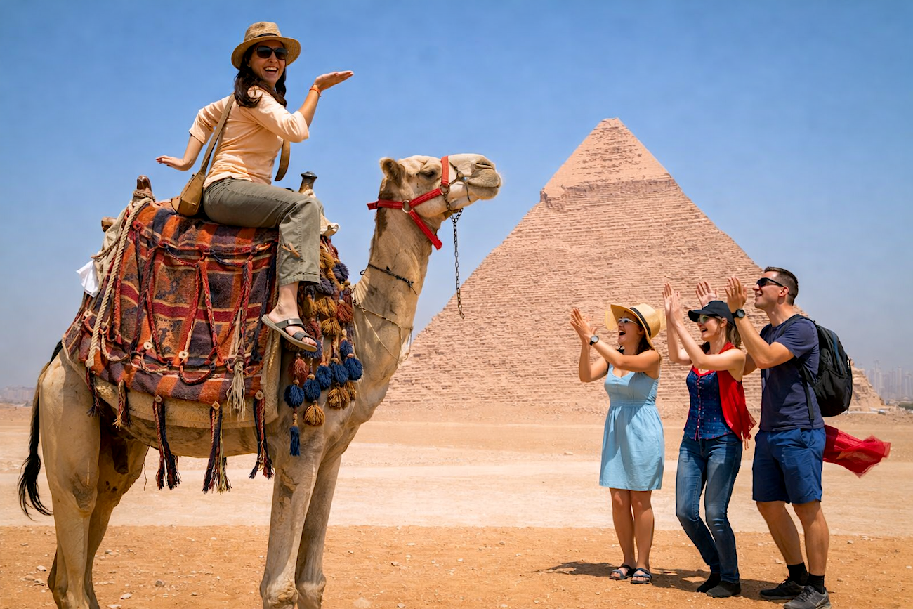 Full-Day Cairo and Giza Pyramids Tour from Hurghada