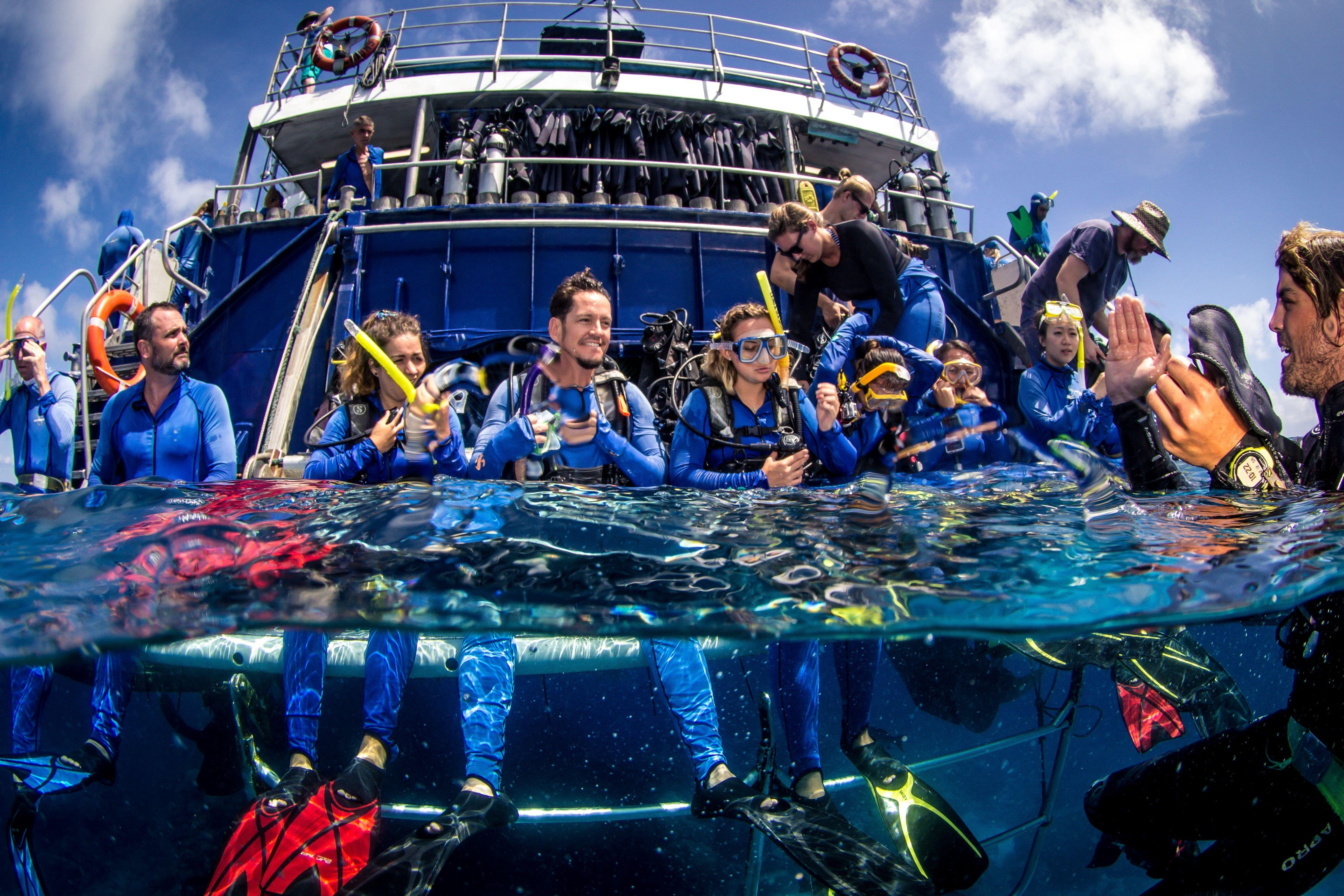 All-Inclusive Great Barrier Reef Day Trip with Scuba Dive