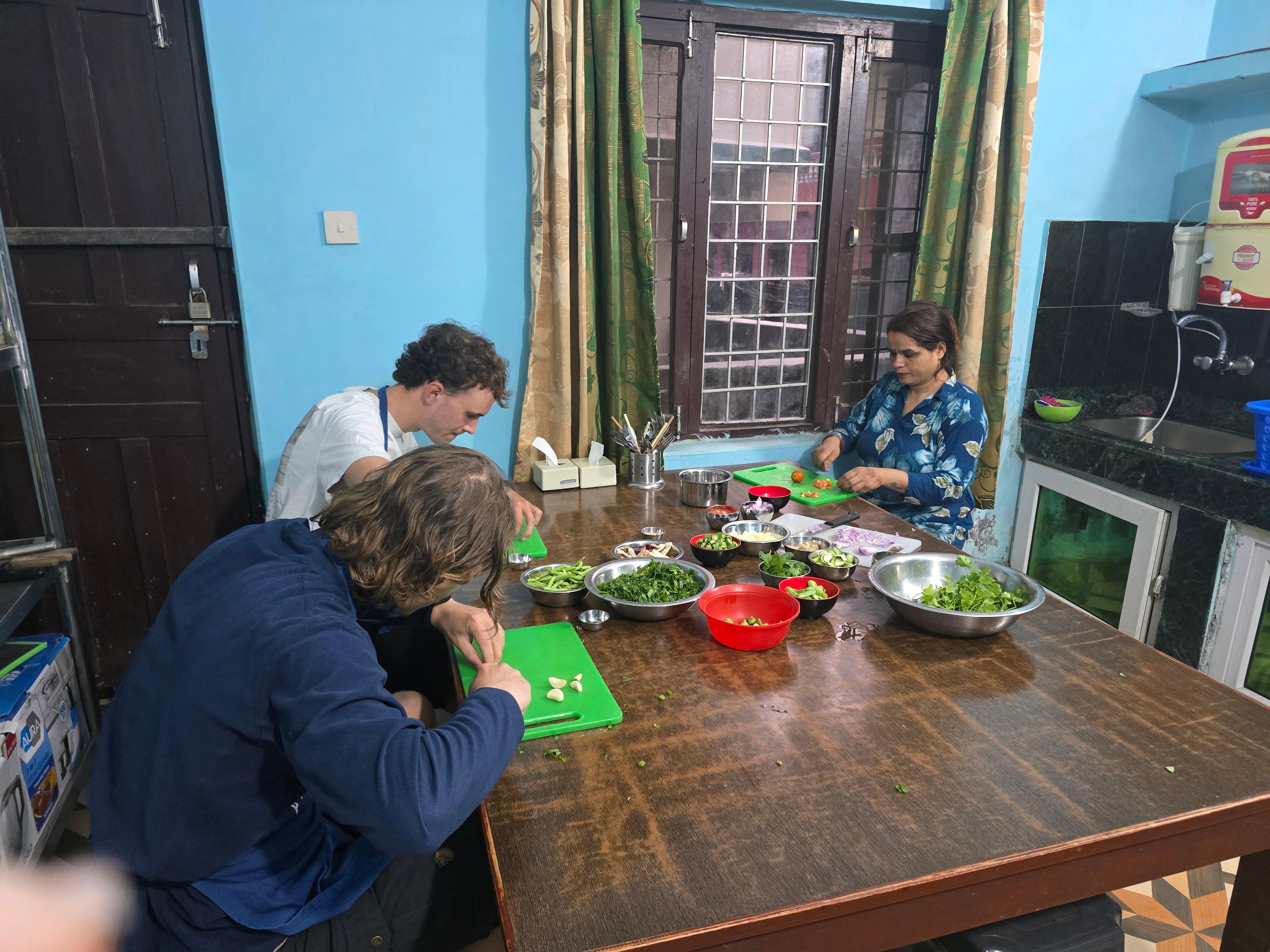 Pokhara Nepali Cooking Class & Local Market Tour