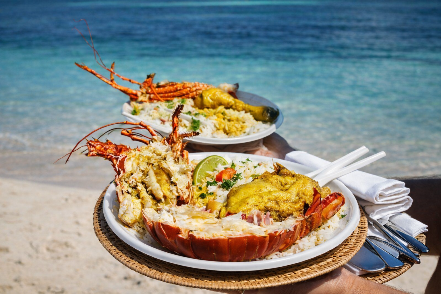 Full-Day Fonds Blancs & Iguana Island Adventure