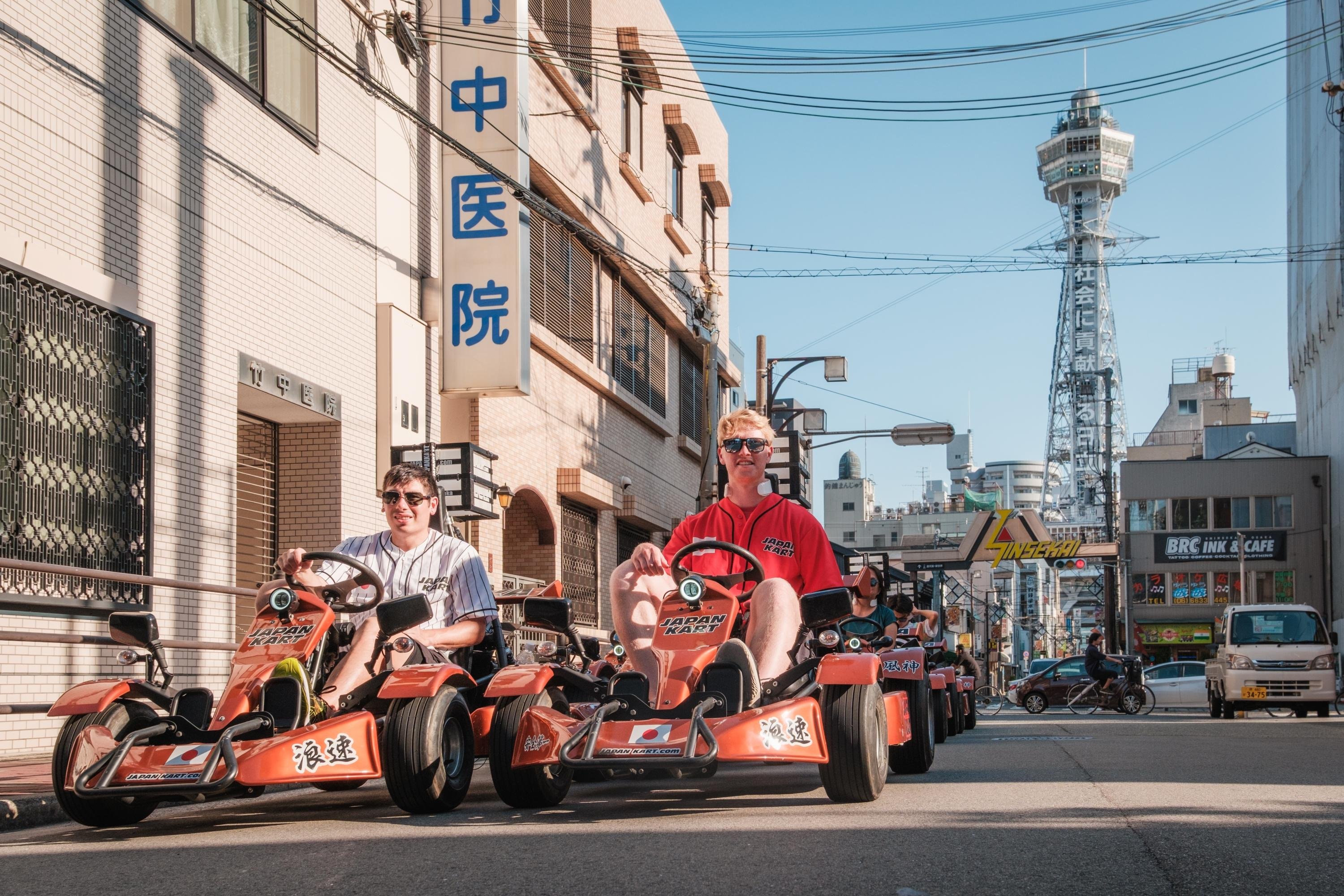 Osaka Street Go-Kart Tour with Guide