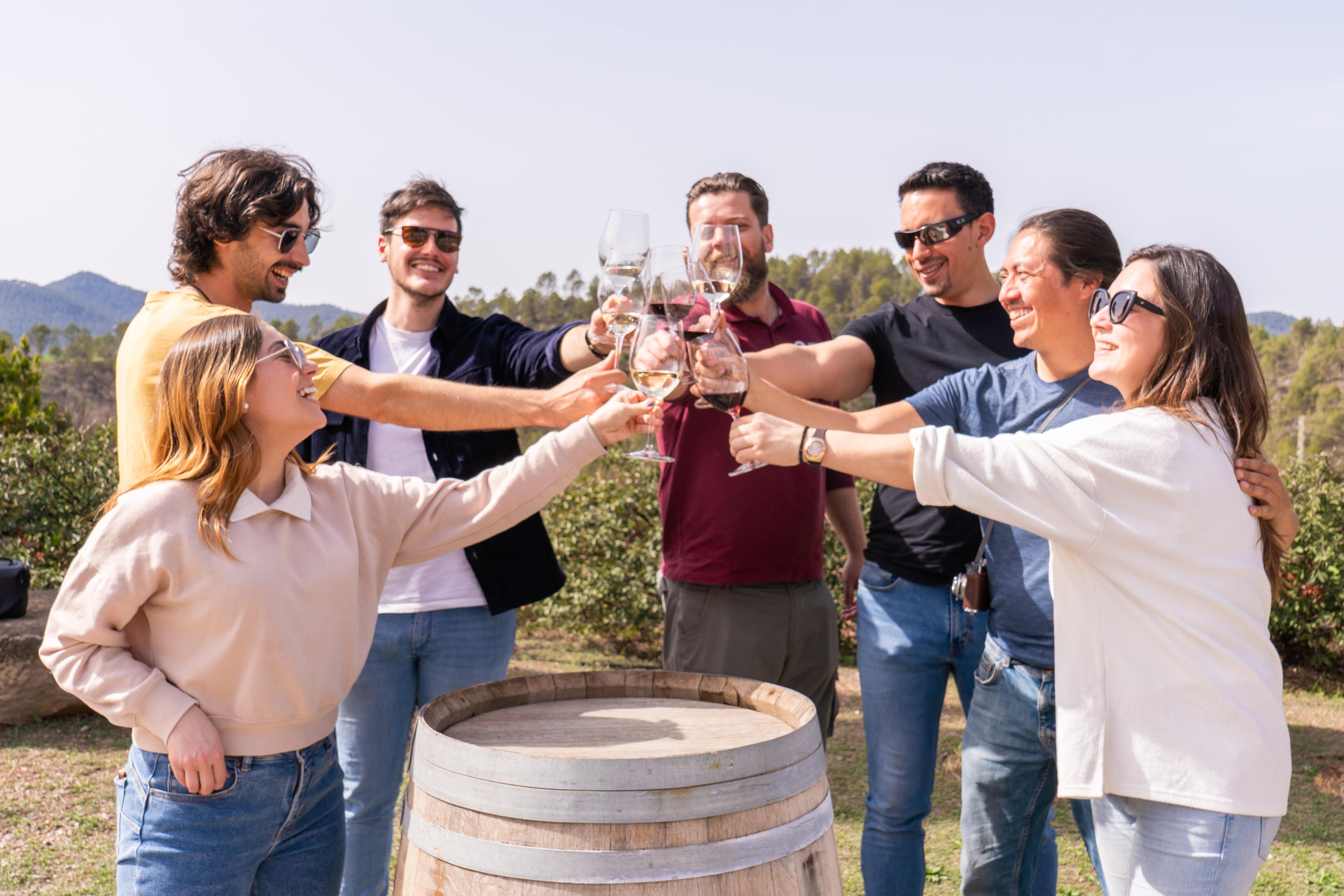 Montserrat Monastery, Cogwheel Train & Castle Winery Experience