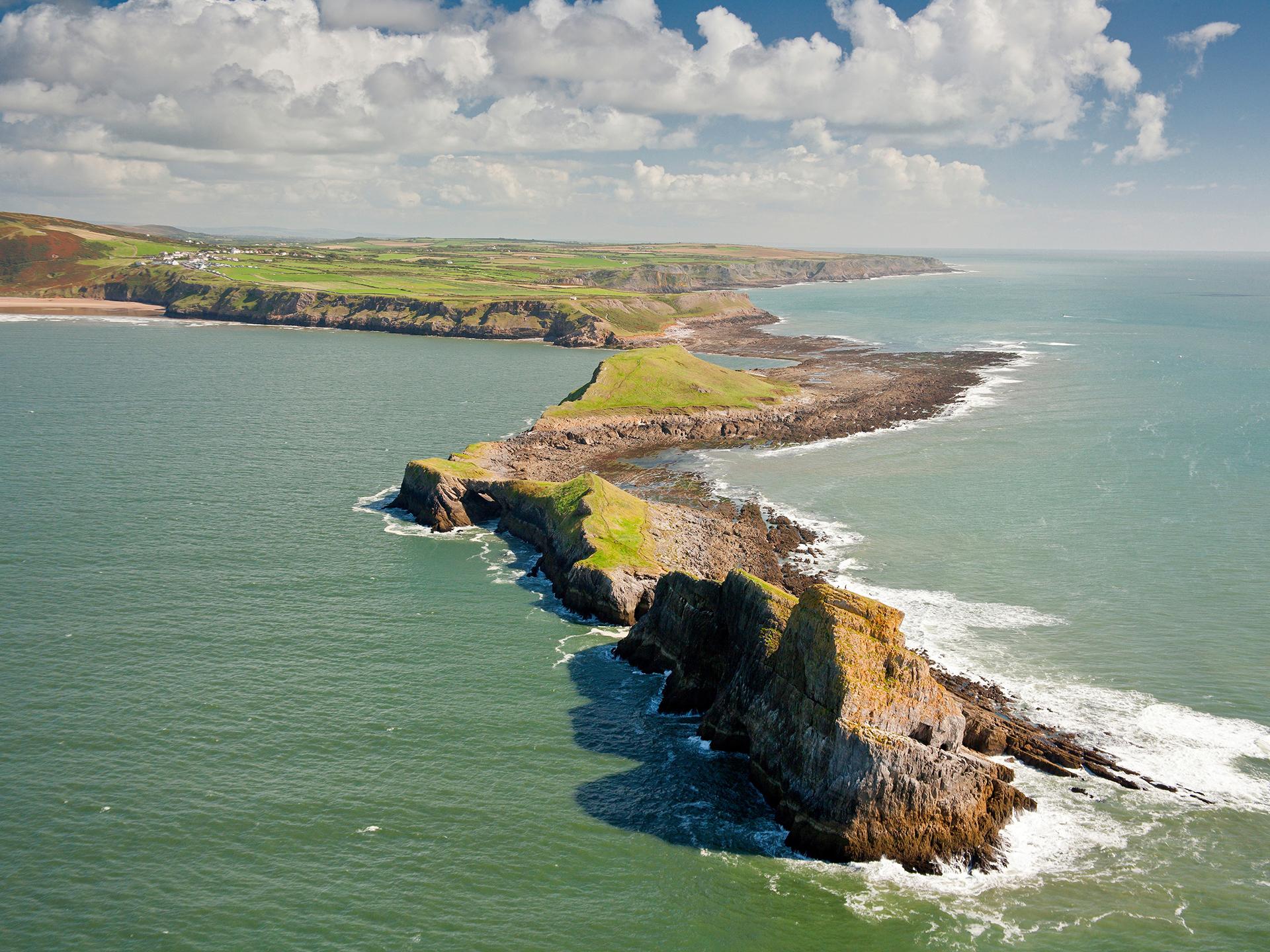 Golden Gower Coast & Mumbles Full-Day Tour from Cardiff