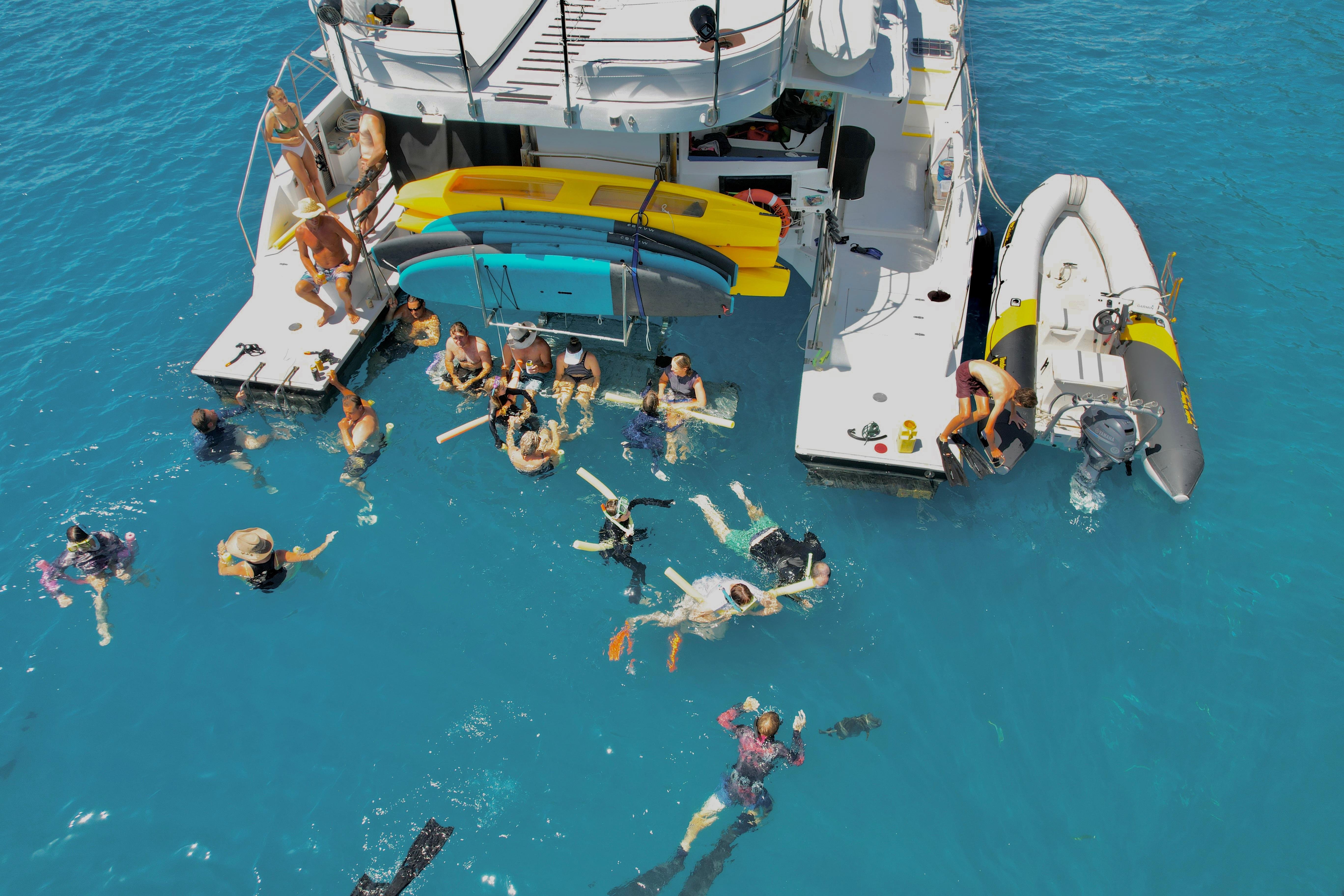 Whitsundays Luxury Catamaran Sail, Snorkel & SUP Day Tour