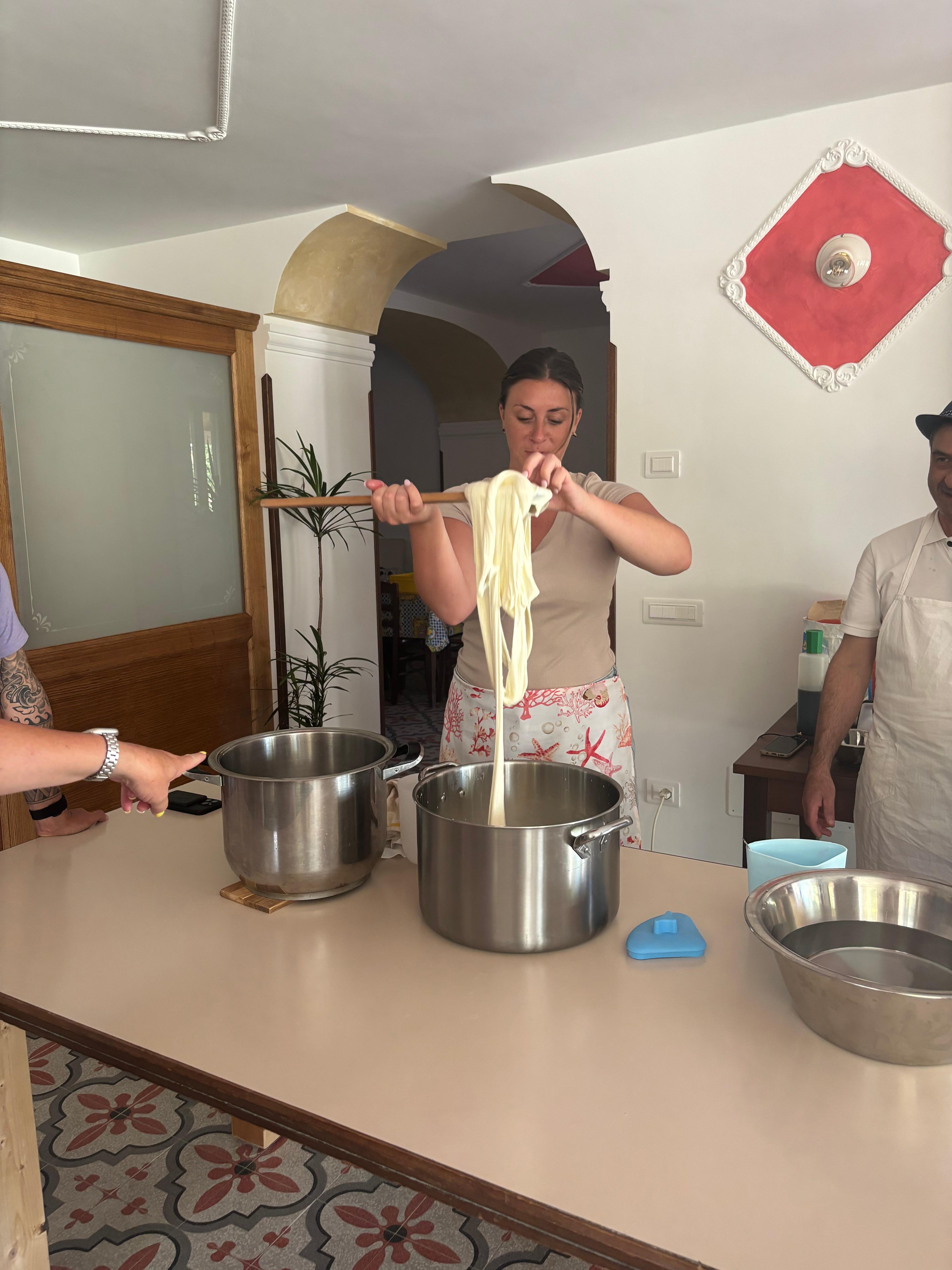 Amalfi Coast Farm Cooking Class: Mozzarella, Tagliatelle & Tiramisù