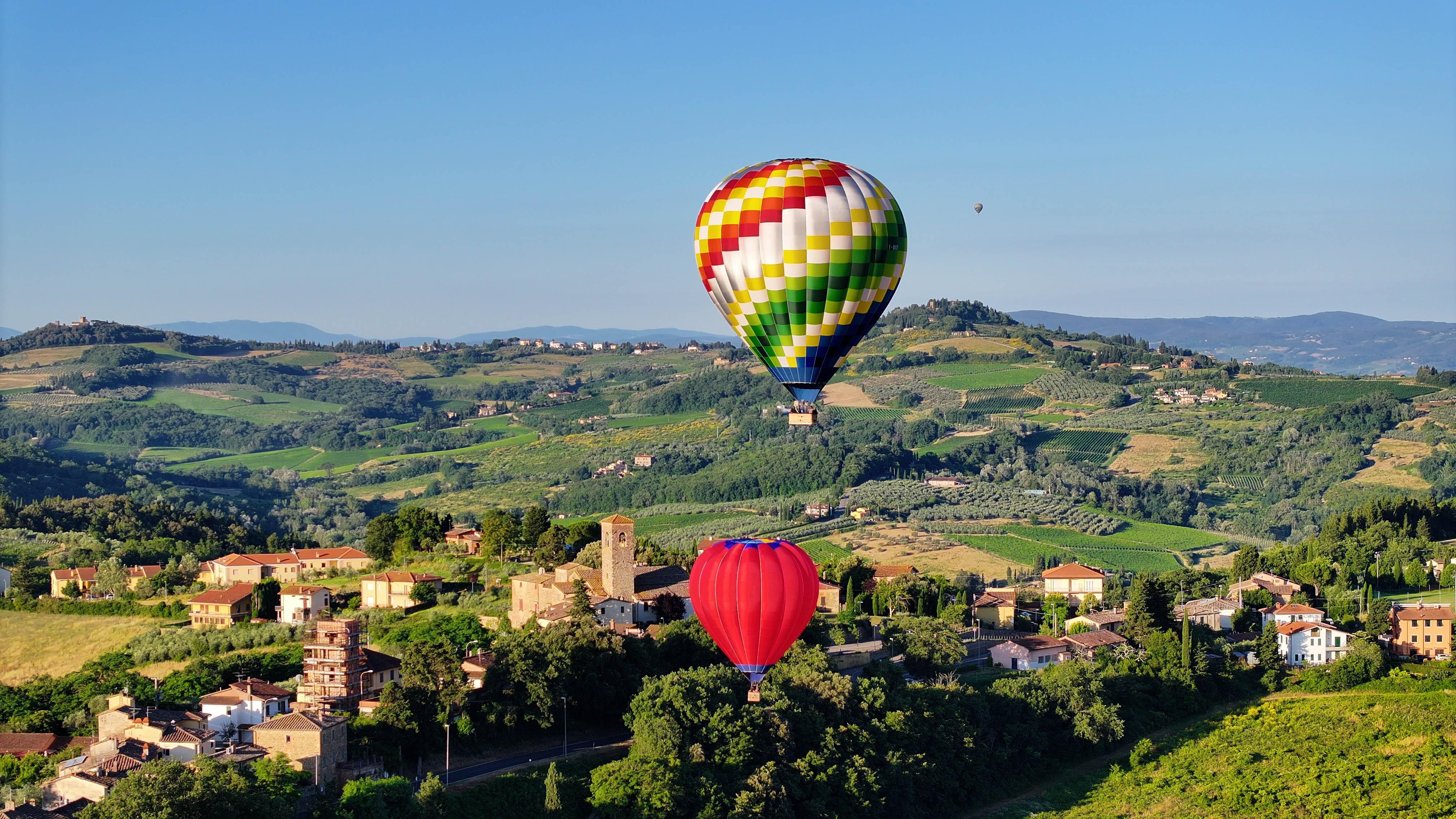 Tuscan Hot Air Balloon Adventure from Lucca