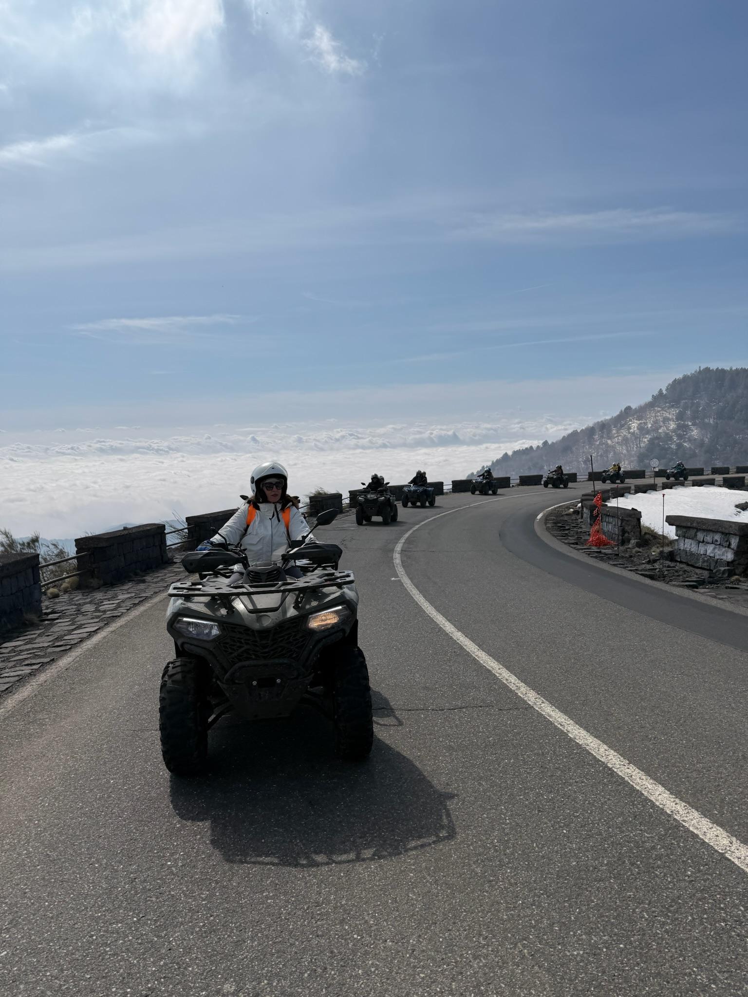 Etna Quad Adventure with Hotel Pickup