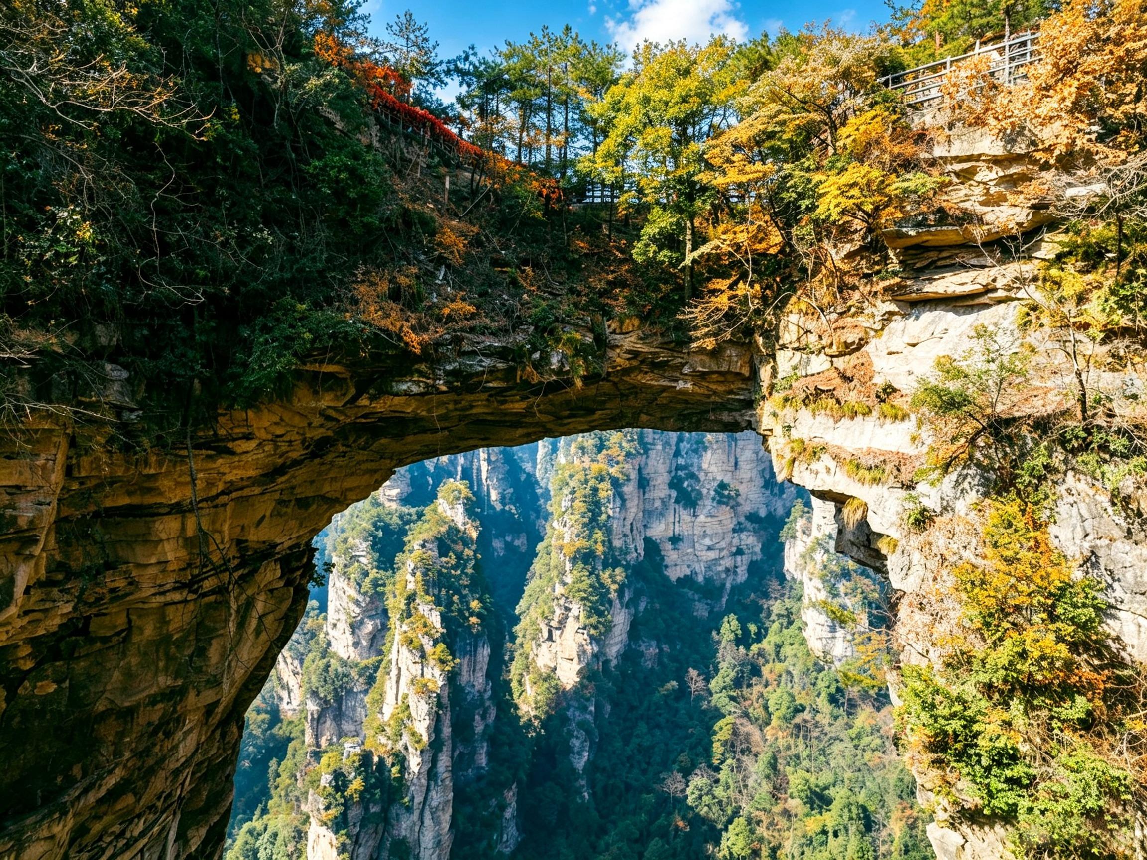 Tianmen Mountain & Avatar Peaks Full-Day Tour with Guide