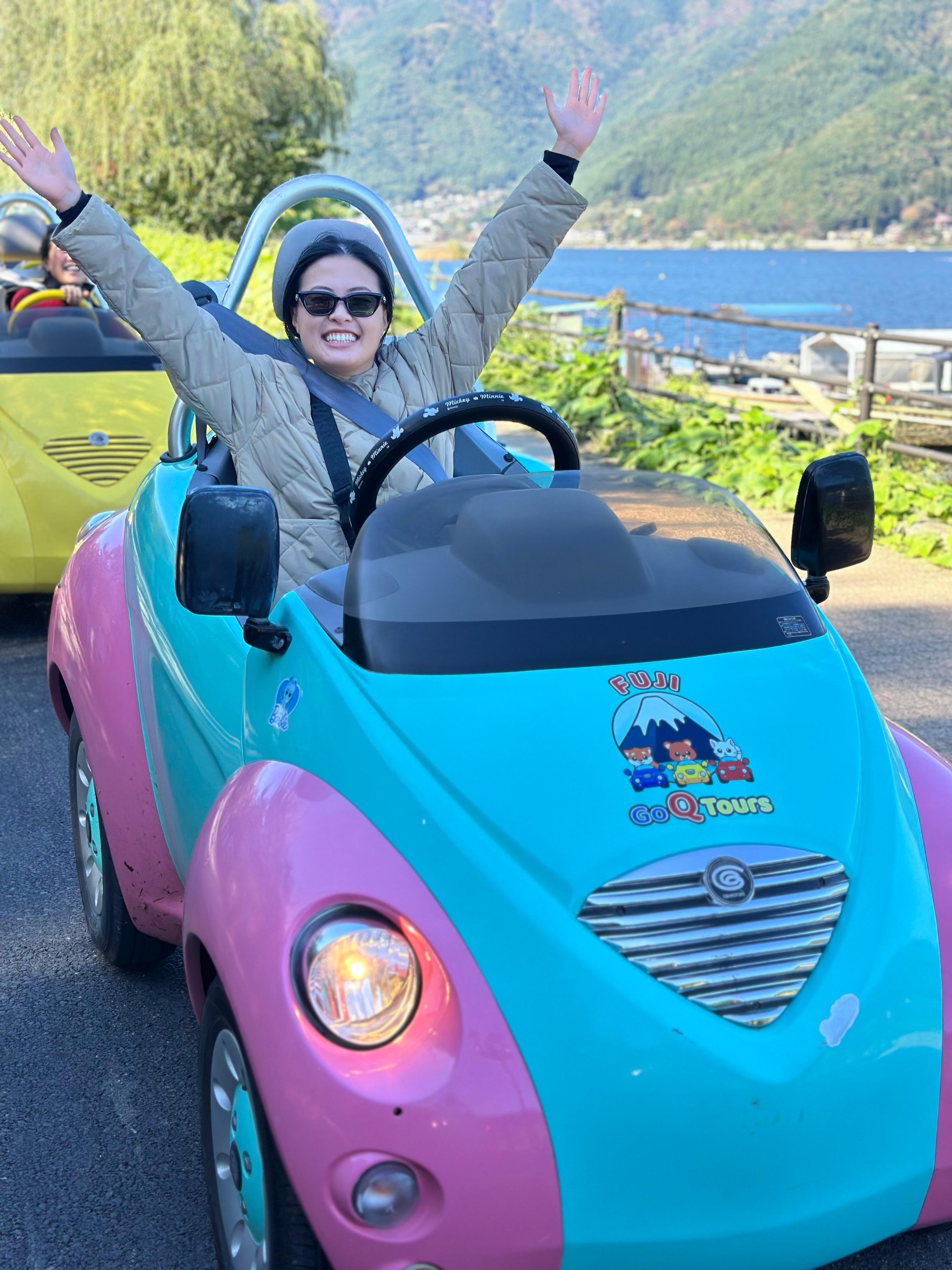 Lake Kawaguchiko Electric Mini Car Guided Tour