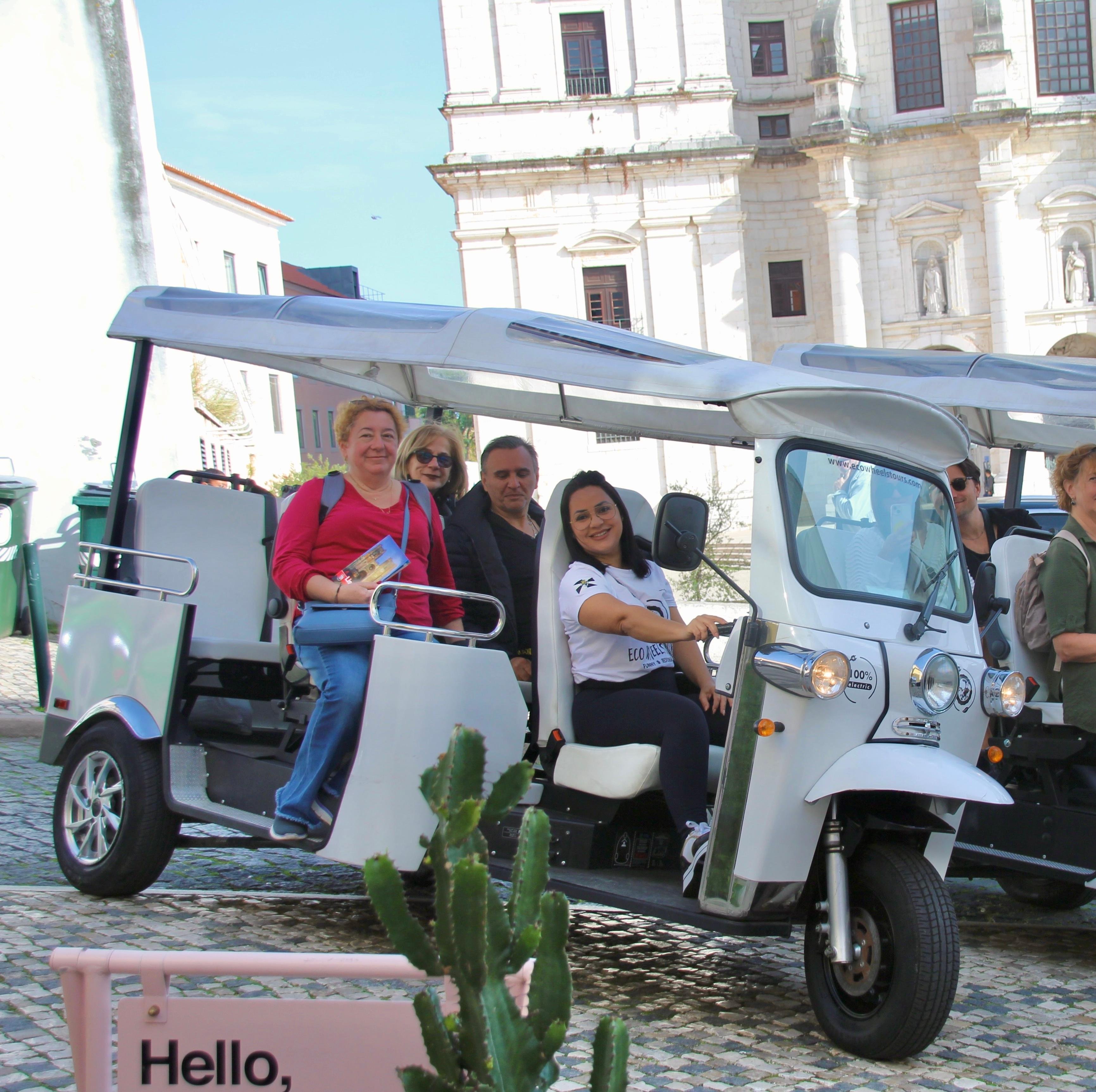 Lisbon Electric Quad & Tuk Tuk Private City Tour