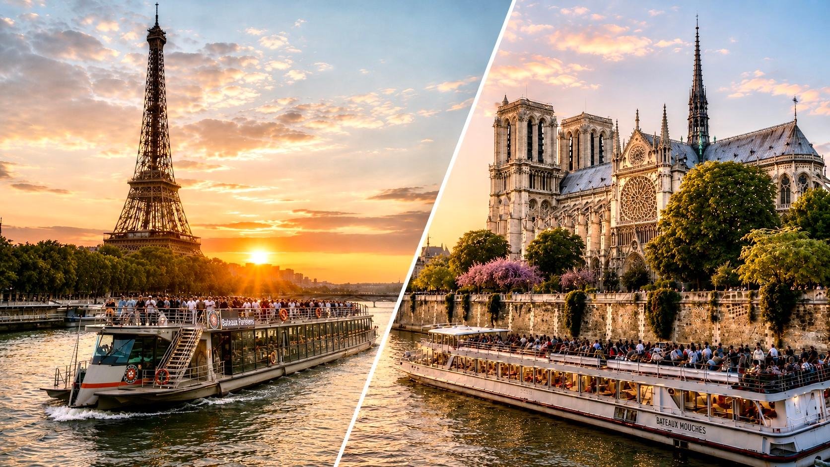 Seine River Sightseeing Cruise with Flexible Departure Options