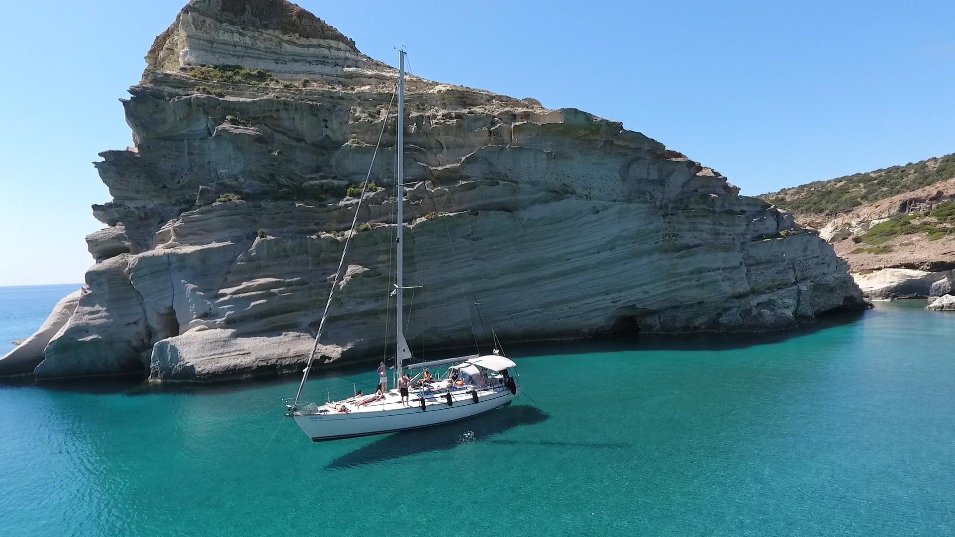 Milos Boat Tour : Kleftiko & Polyaigos Swimming With Meals - 2026 (Verified Reviews)