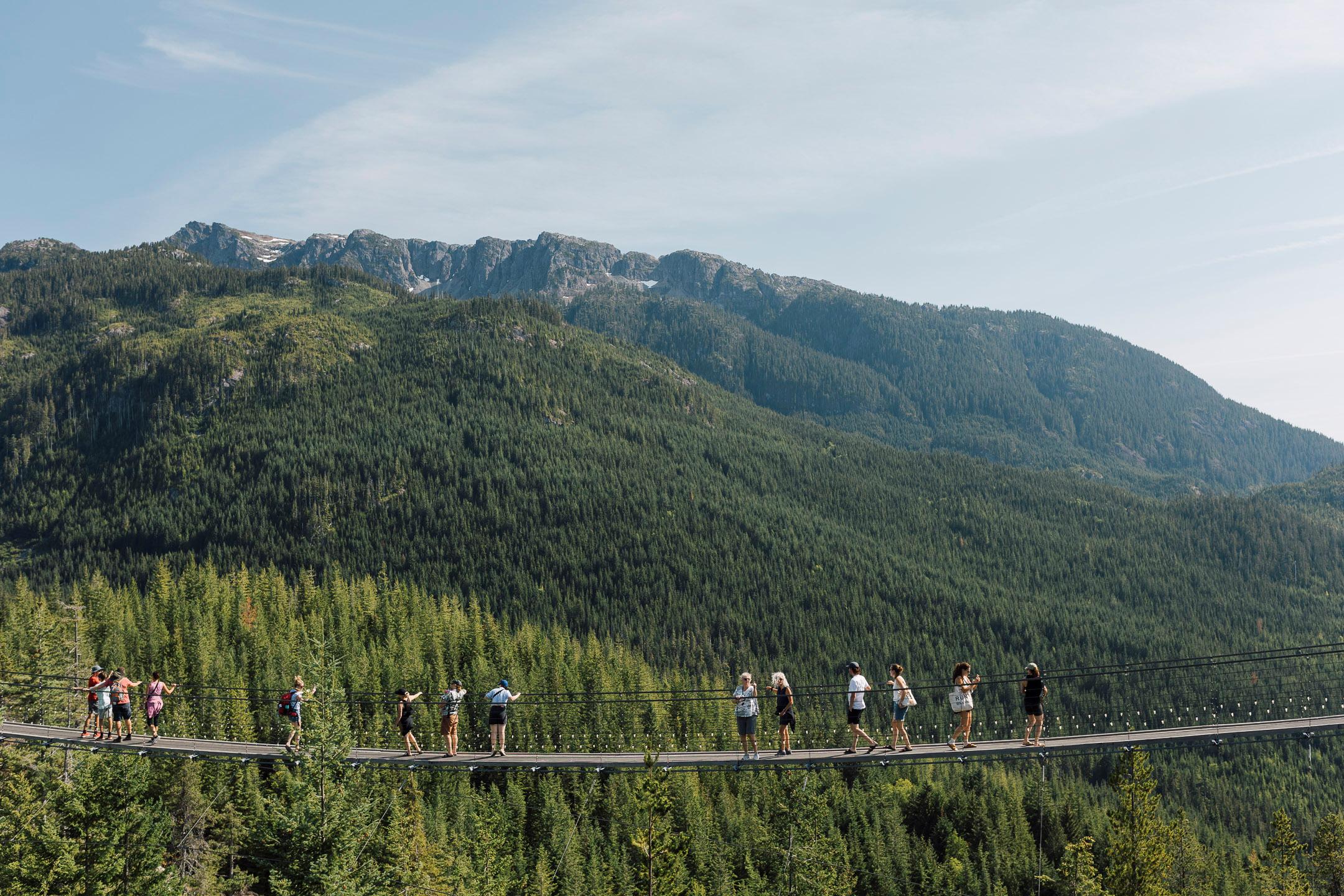 Sea to Sky Gondola in Squamish BC — summit views, suspension bridge, and Howe Sound — image 4