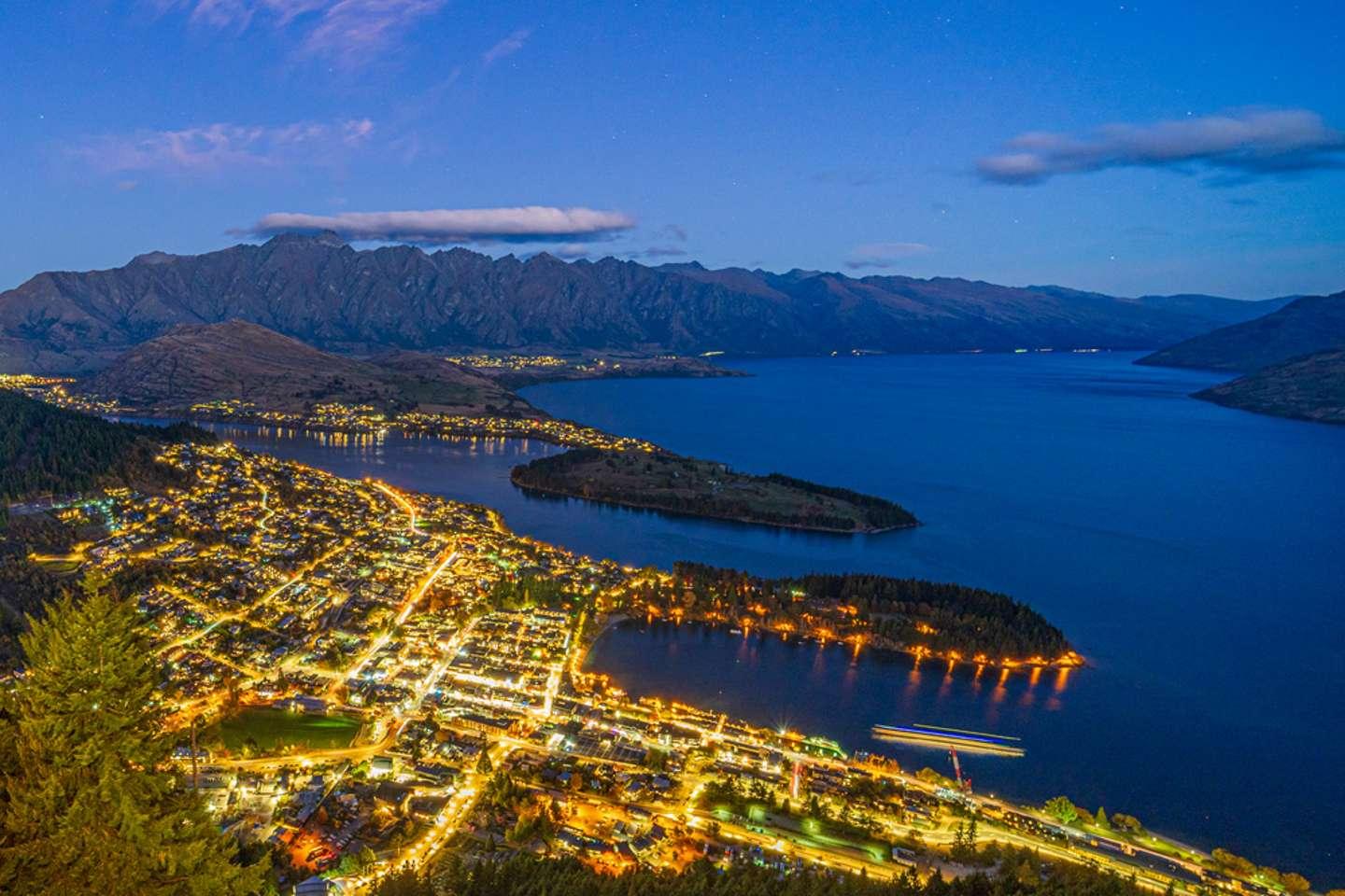 Private Queenstown Night Tour with Skyline Panoramas