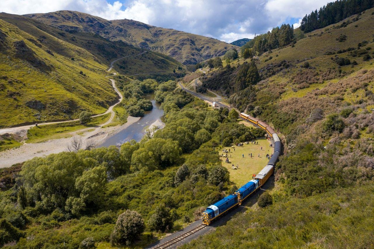 Dunedin to Queenstown via Taieri Gorge Railway