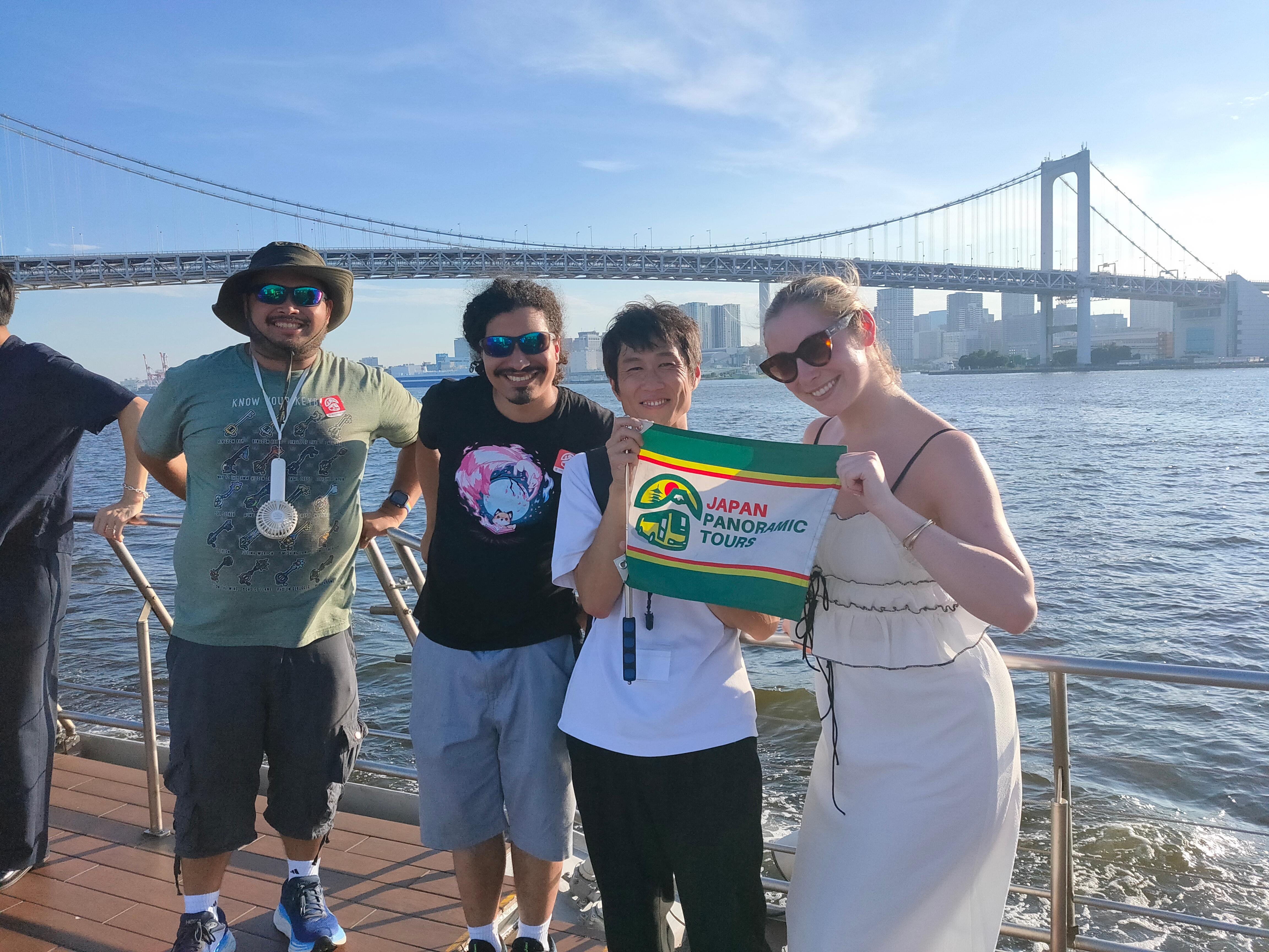 Tokyo Full-Day Highlights Bus Tour with Skytree & Bay Cruise
