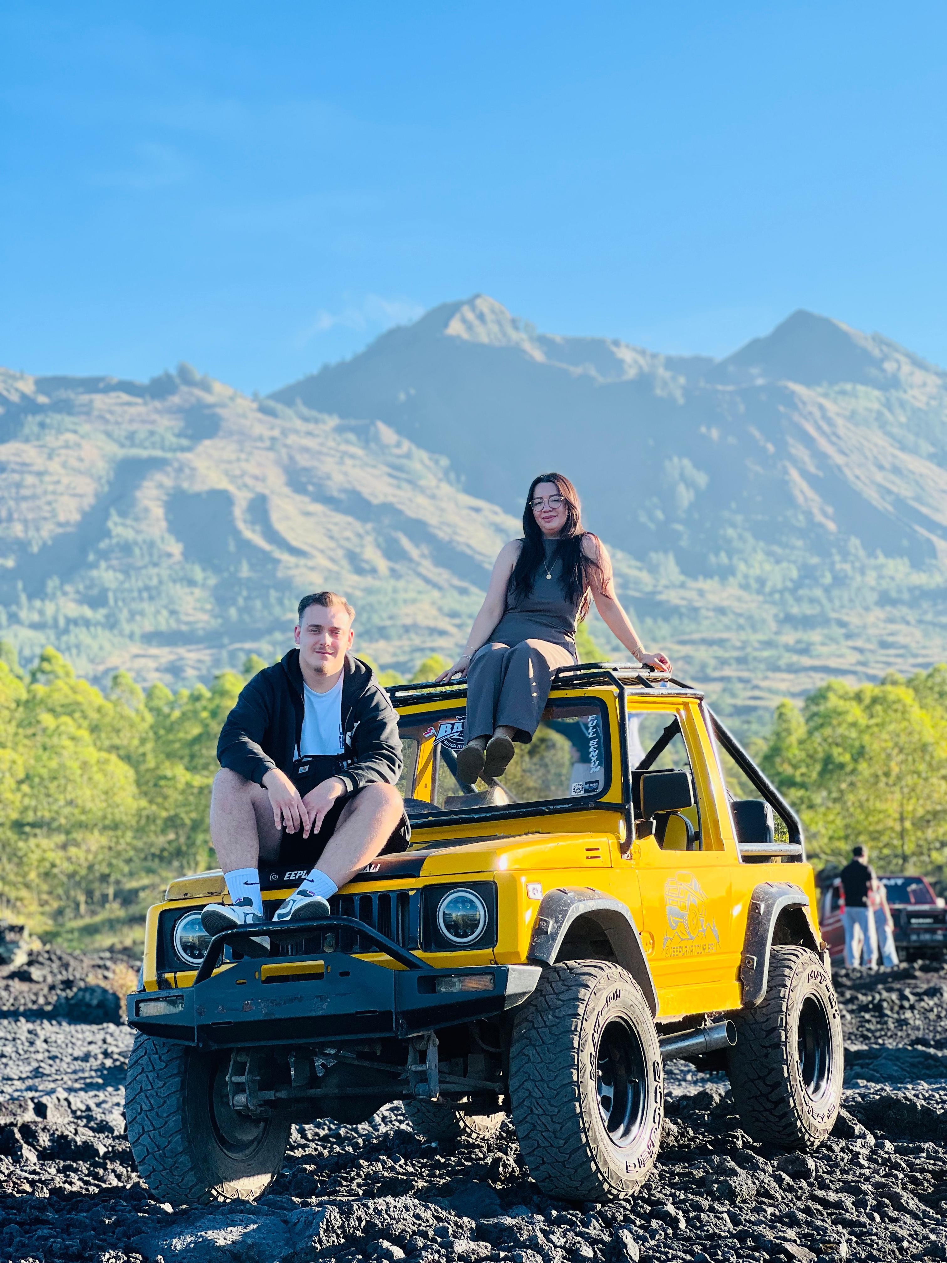Bali Private Mt. Batur Sunrise Jeep & Ubud Full-Day Combo