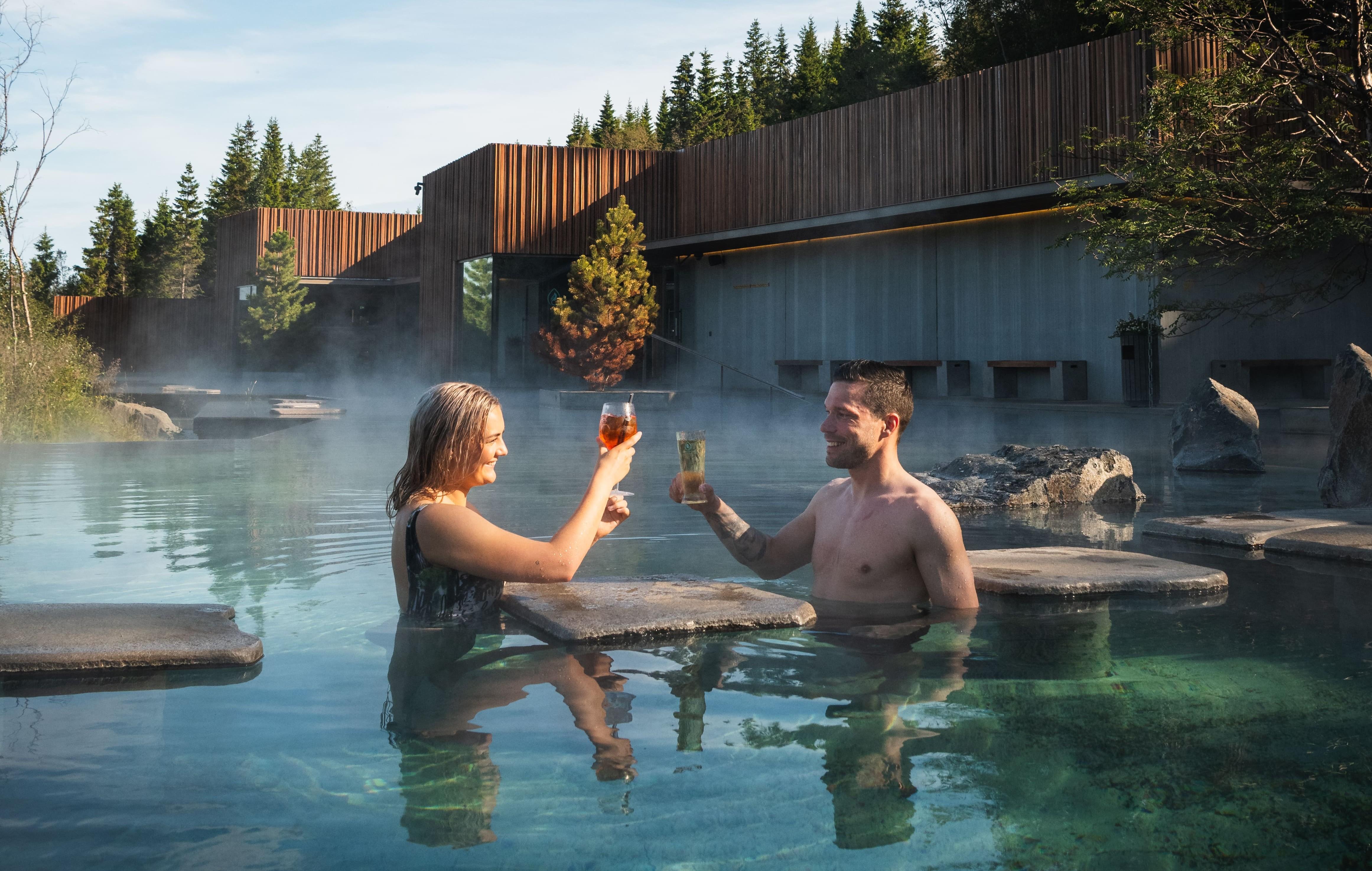Geothermal Bathing at Akureyri's Forest Lagoon with Drink & Towel