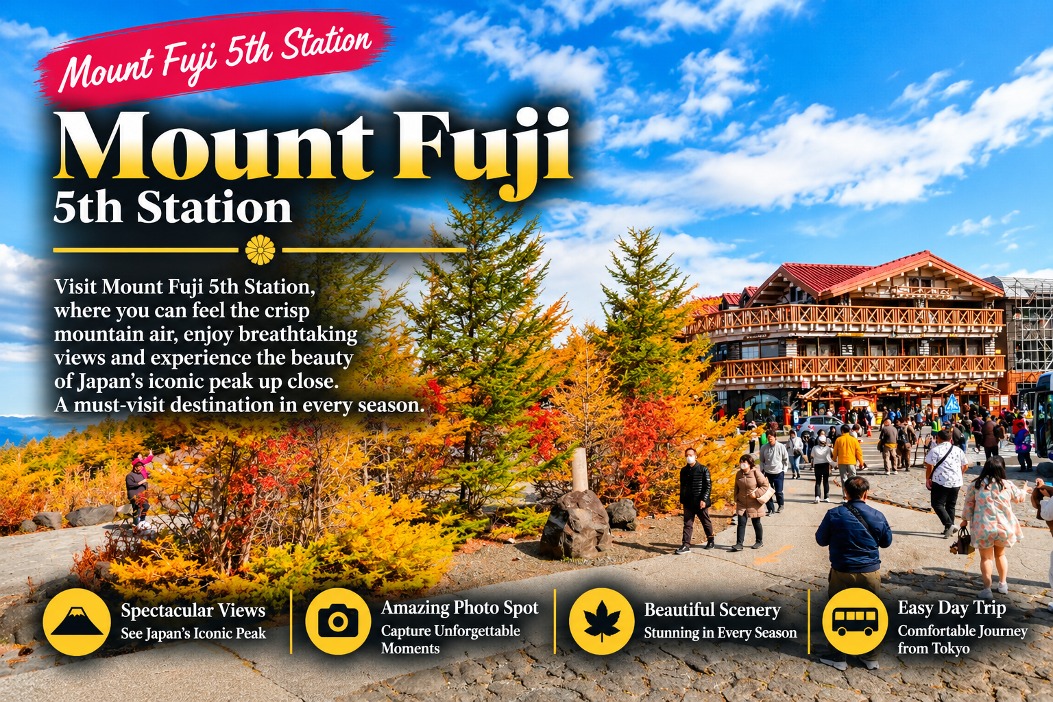 From Tokyo: Mount Fuji Full-Day Highlights Sightseeing Trip