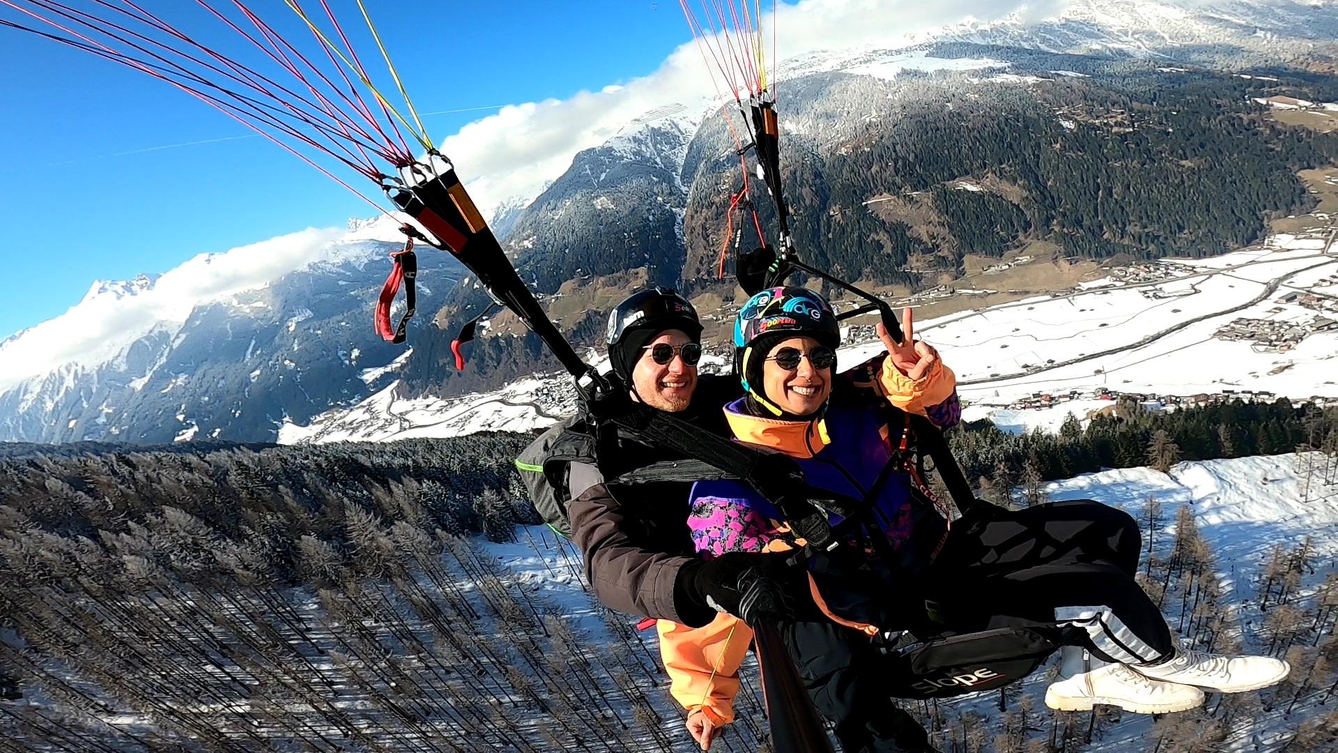 Stubaital Valley Tandem Paragliding Adventure