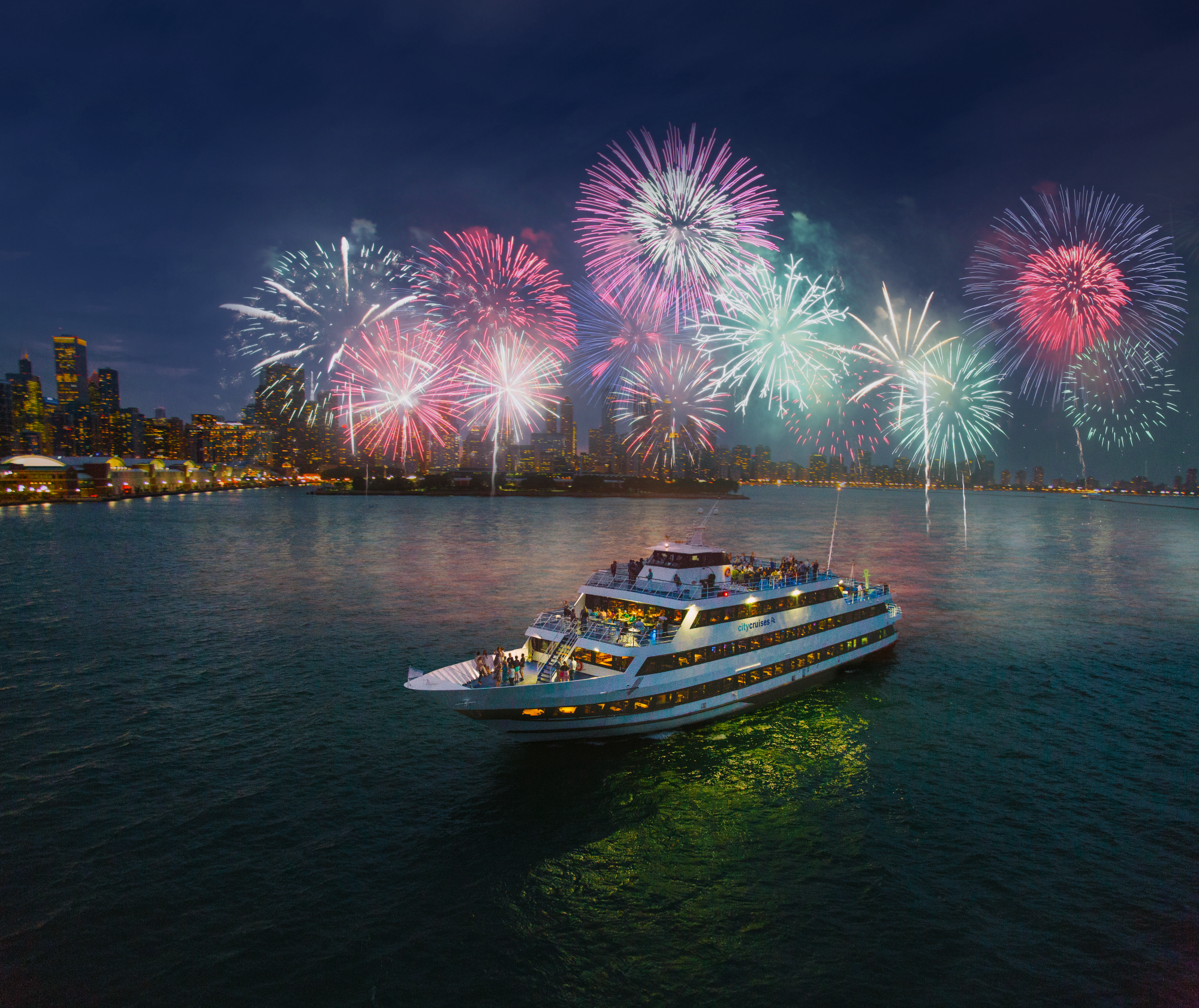 New Year's Eve Harbor Cruise with Dinner & Fireworks